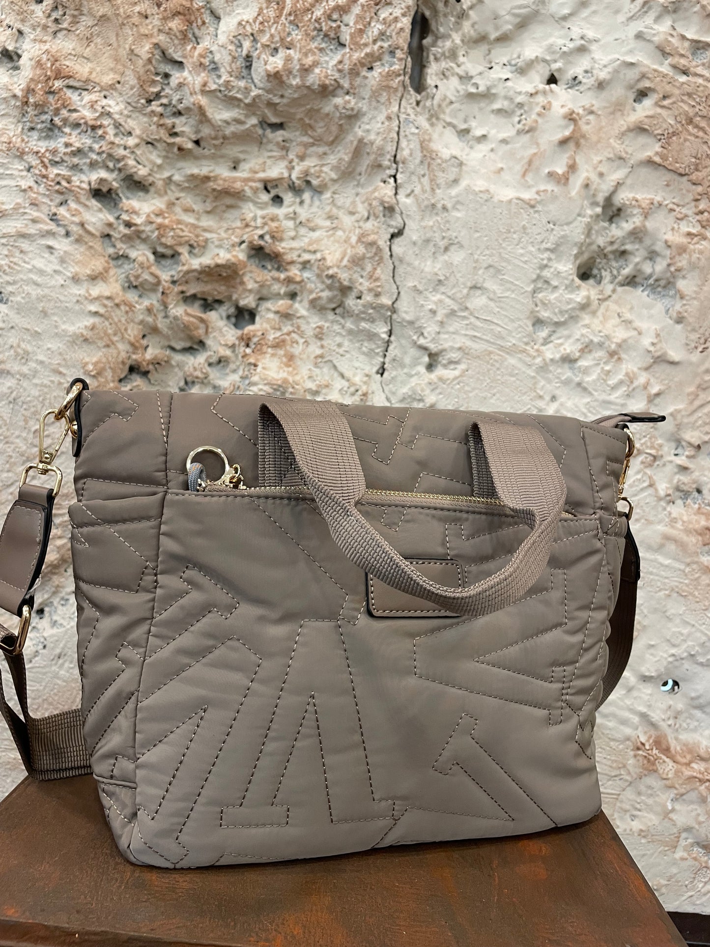 BOLSO SPORT CAMEL CUADRADO