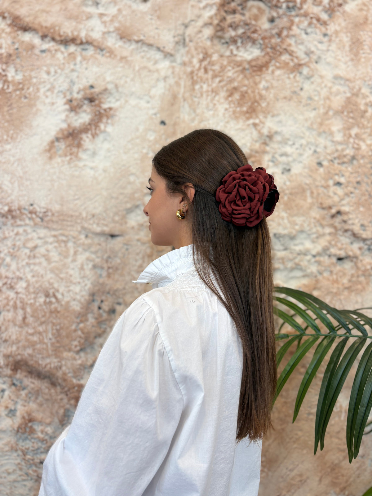 PINZA FLOR TEJA
