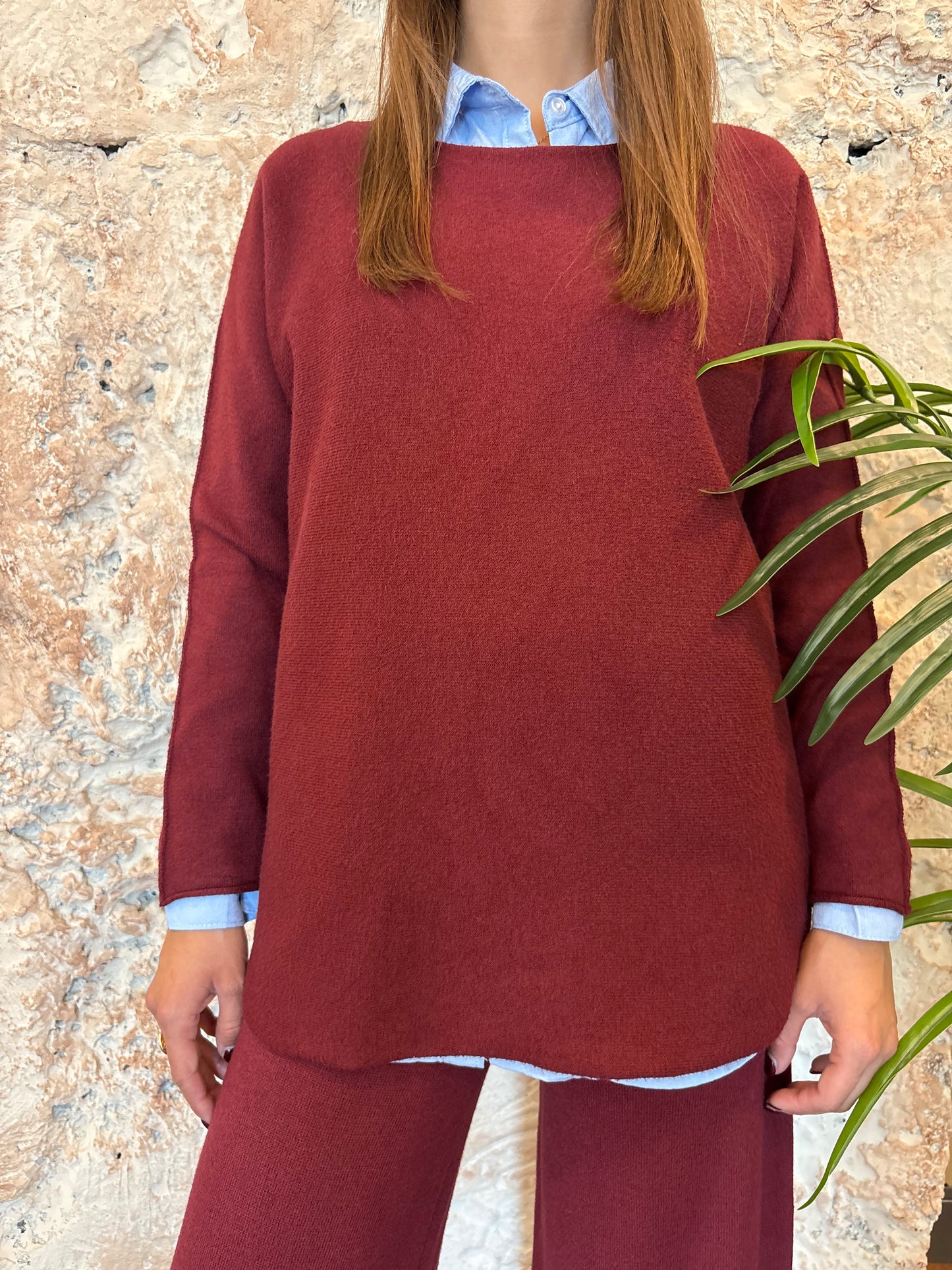 CONJUNTO PUNTO BURDEOS