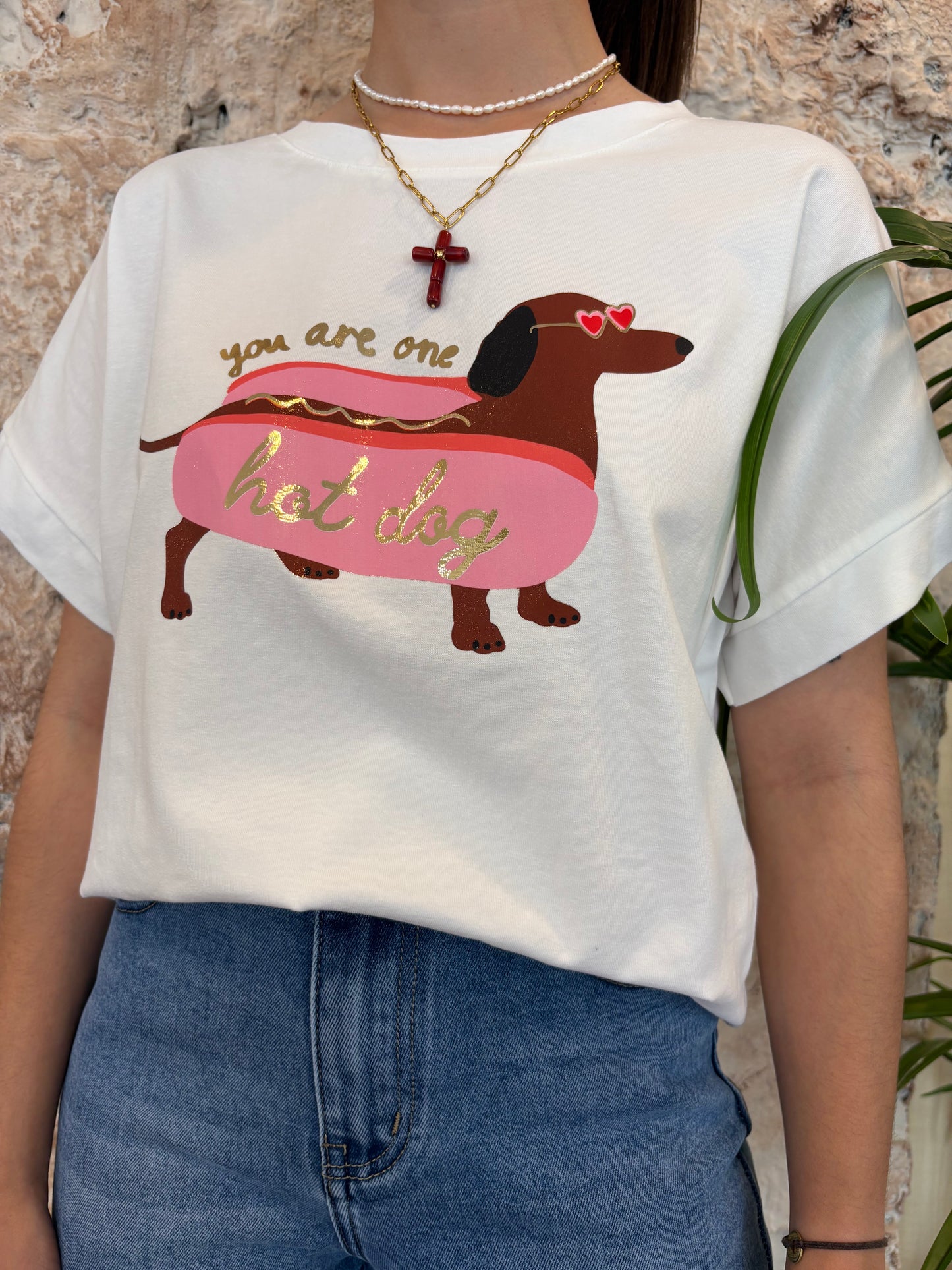 CAMISETA PRINT HOT DOG