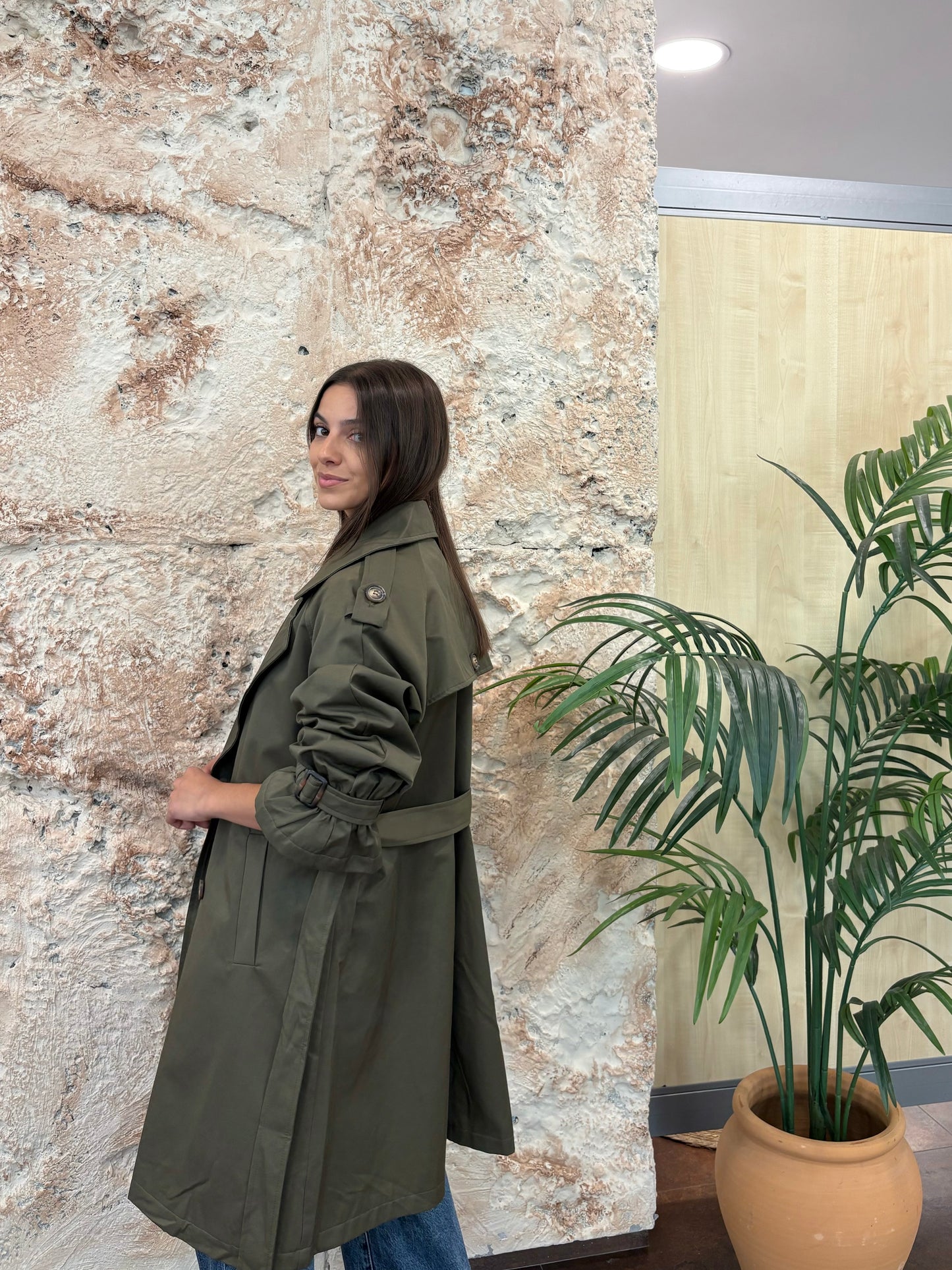 GABARDINA MIDI KAKI