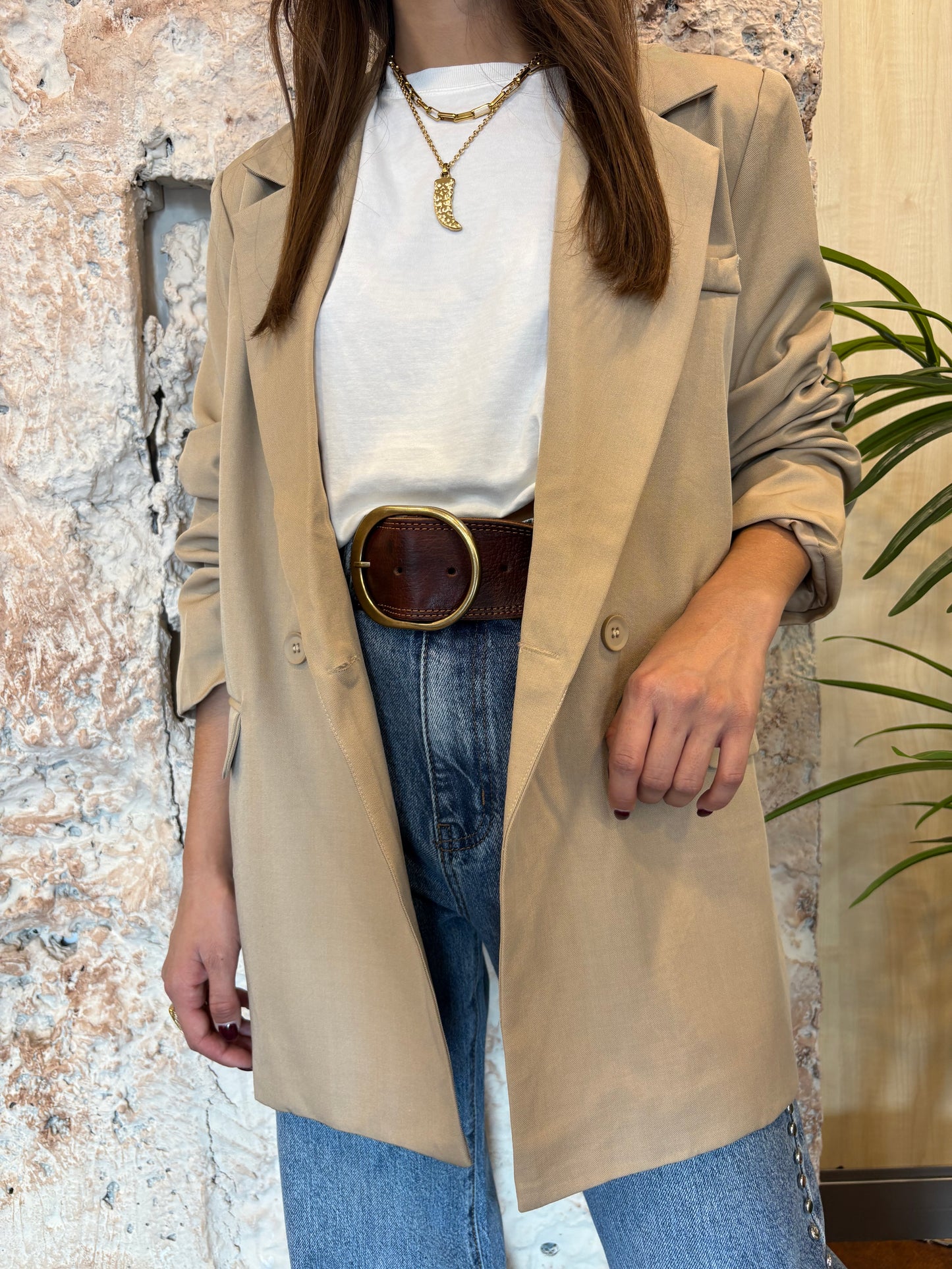 BLAZER ESTRUCTURA CAMEL