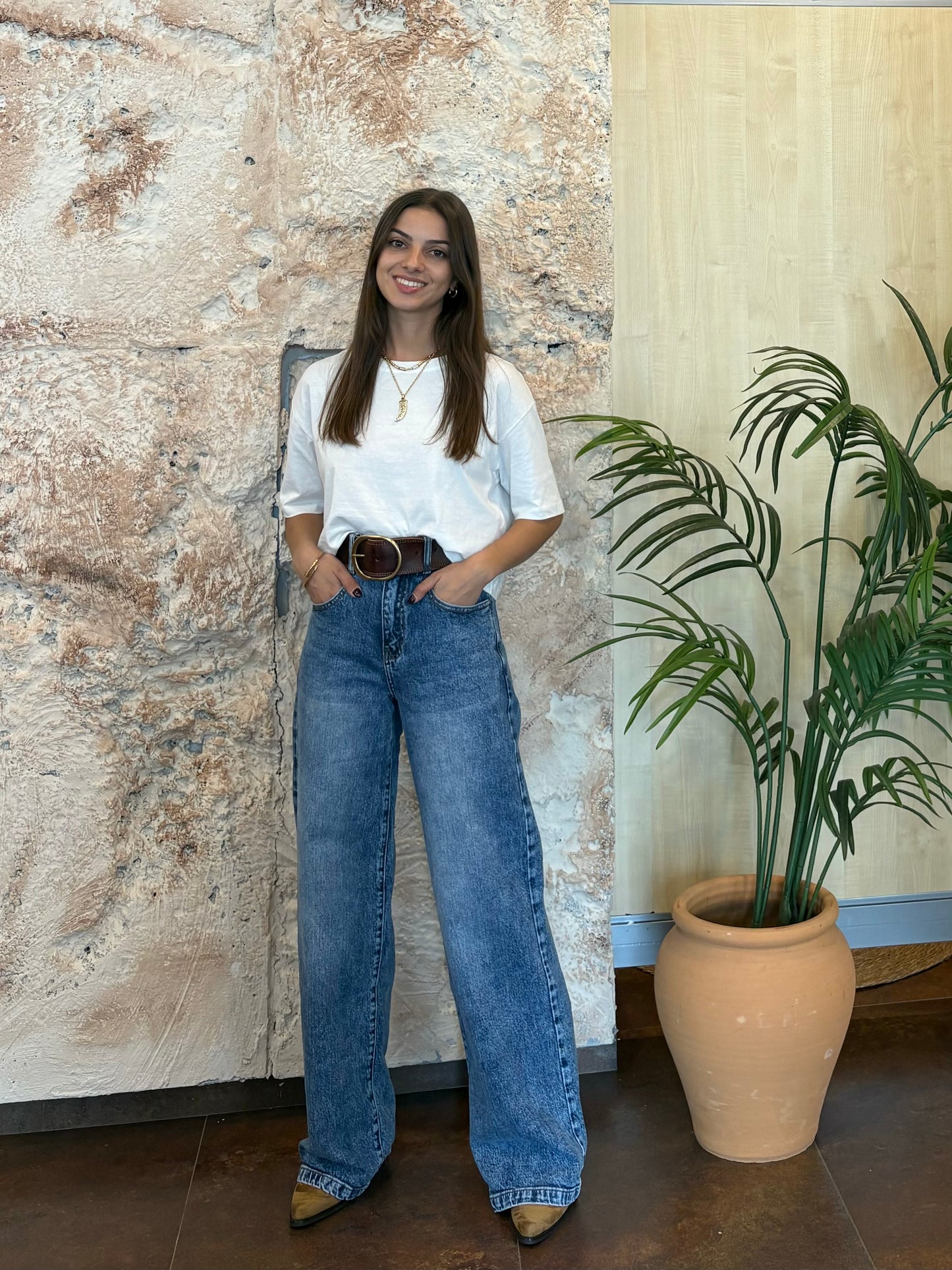 JEANS RECTO LARGO