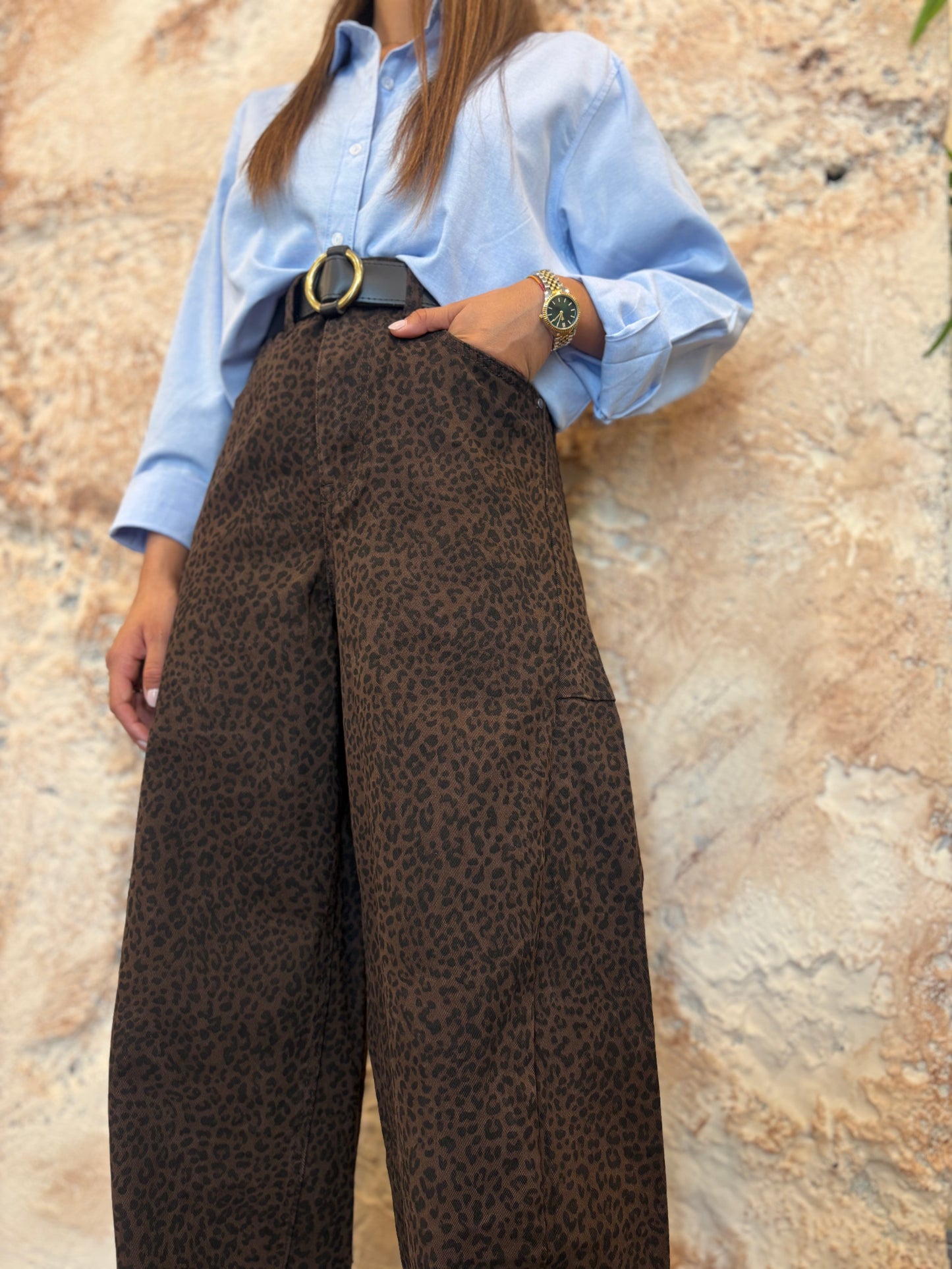 JEANS BALLOON ANIMAL PRINT