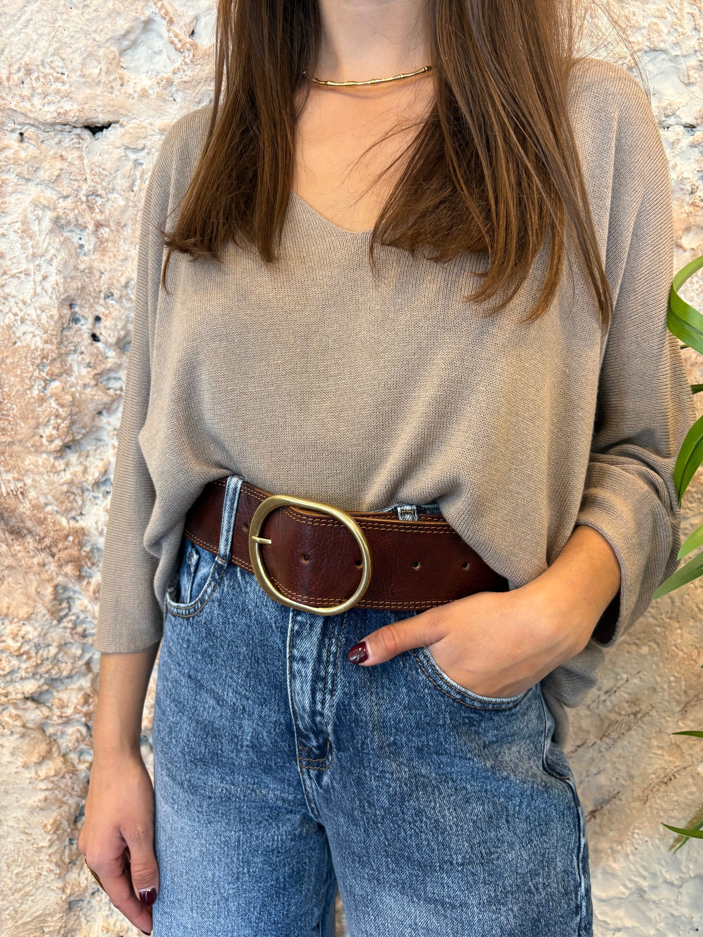 JERSEY BÁSICO TAUPE