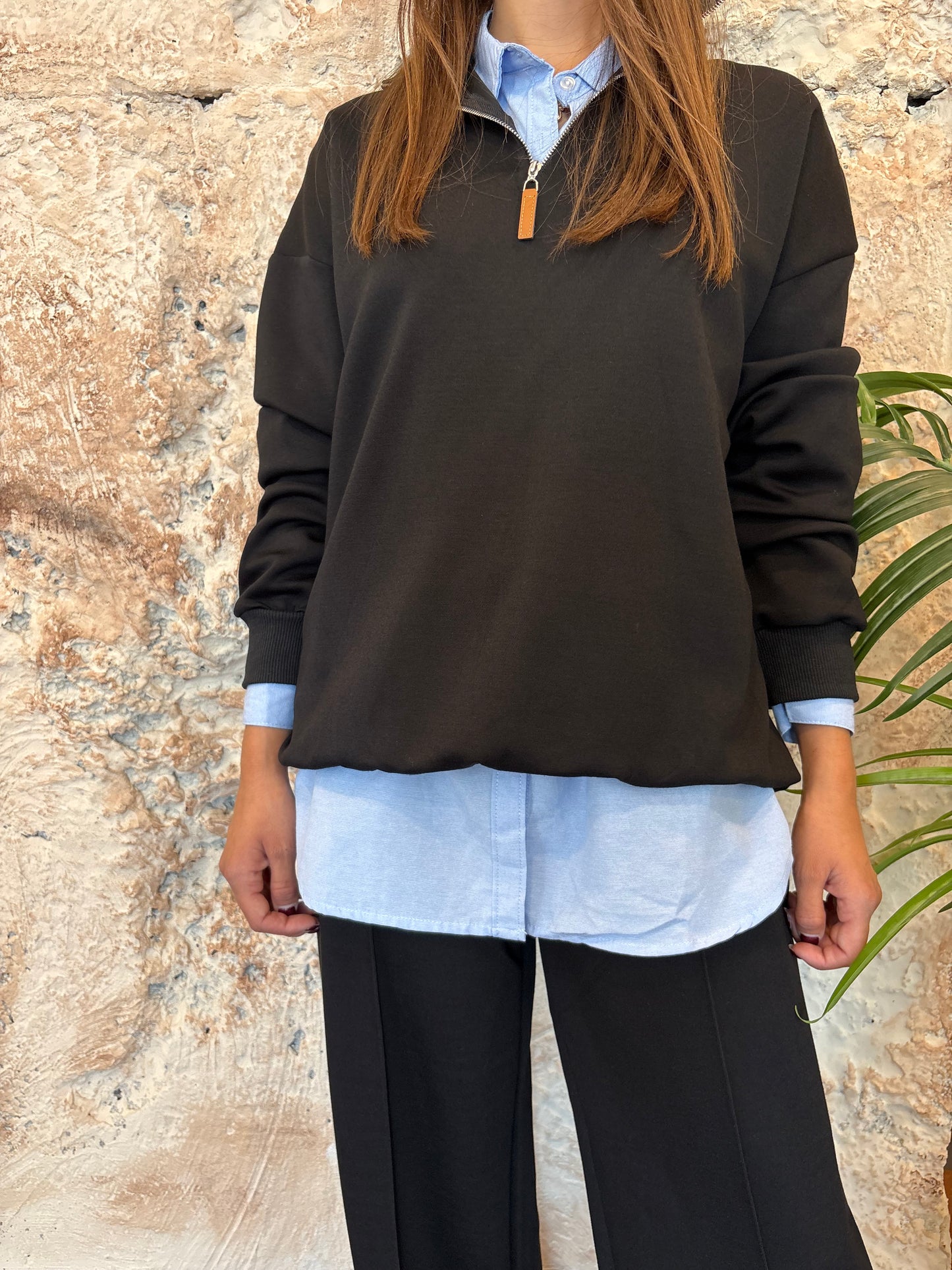 CONJUNTO CHANDAL POLO NEGRO