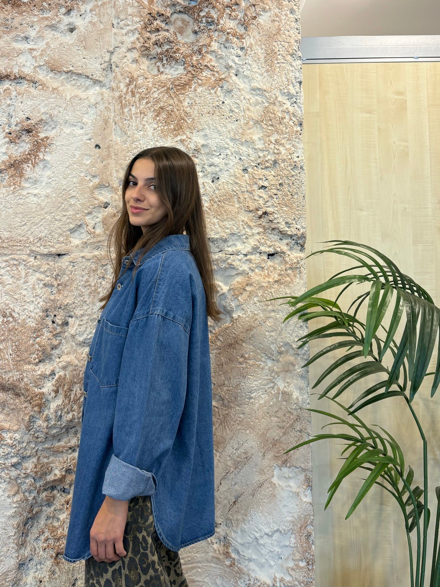 SOBRECAMISA DENIM BOLSILLO
