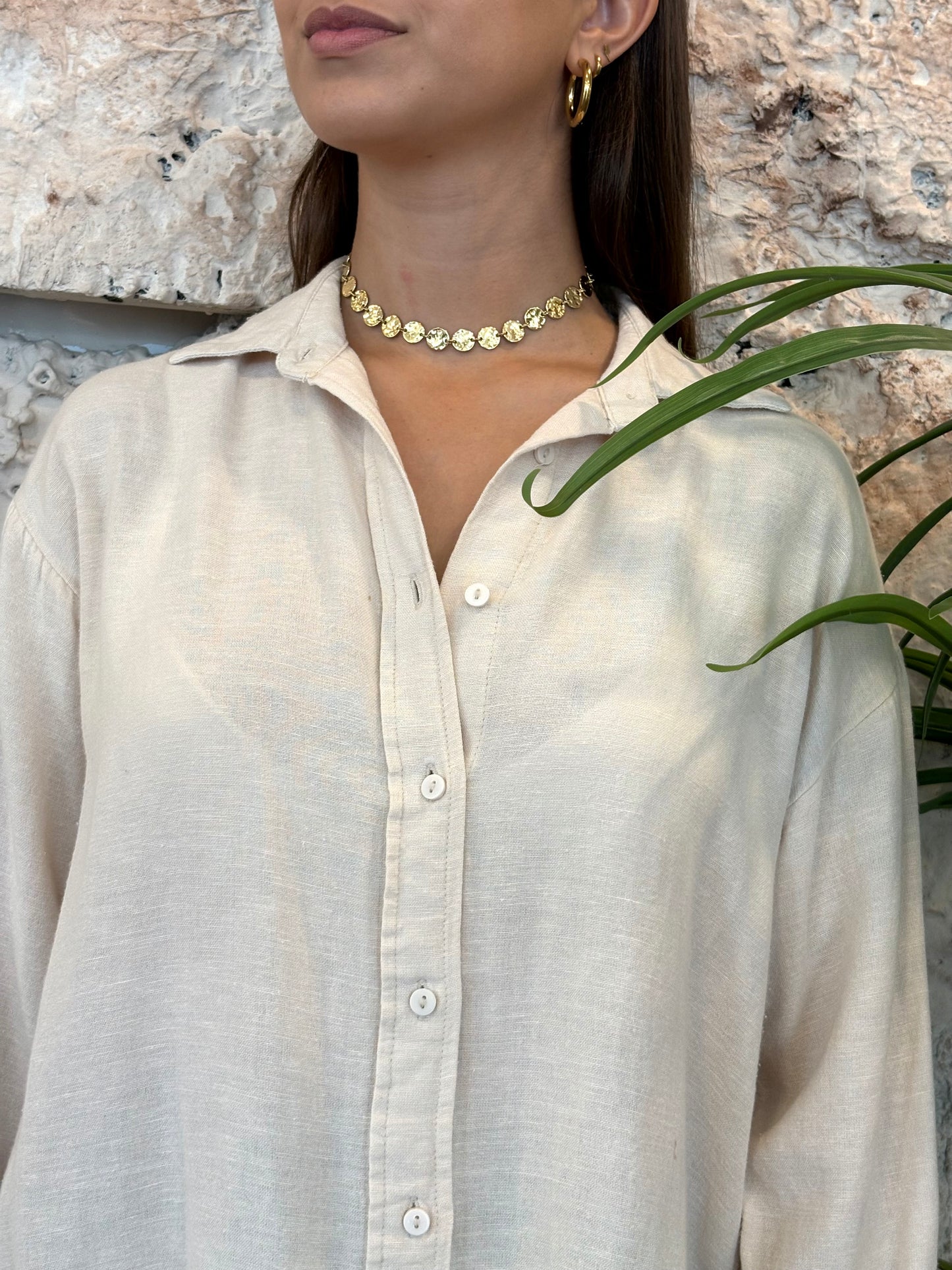 COLLAR MONEDAS CHAPADAS