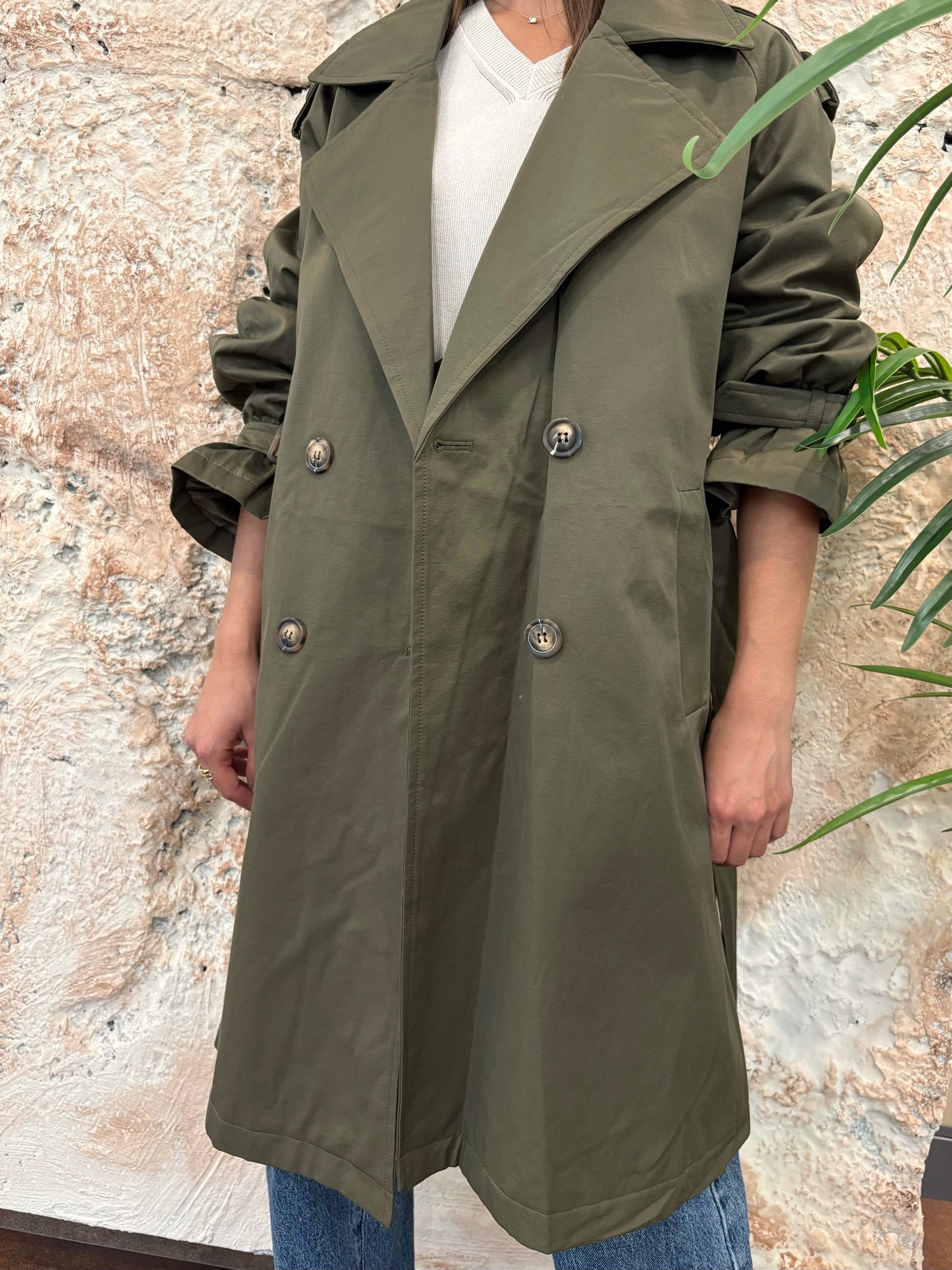 GABARDINA MIDI KAKI