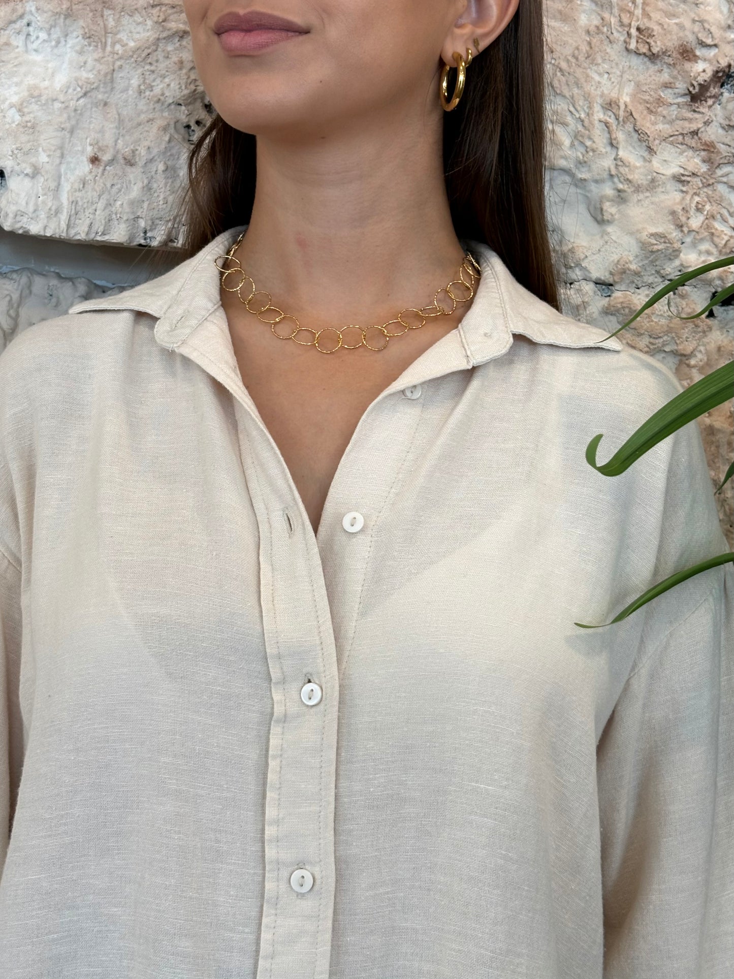 COLLAR CÍRCULOS RUGOSOS