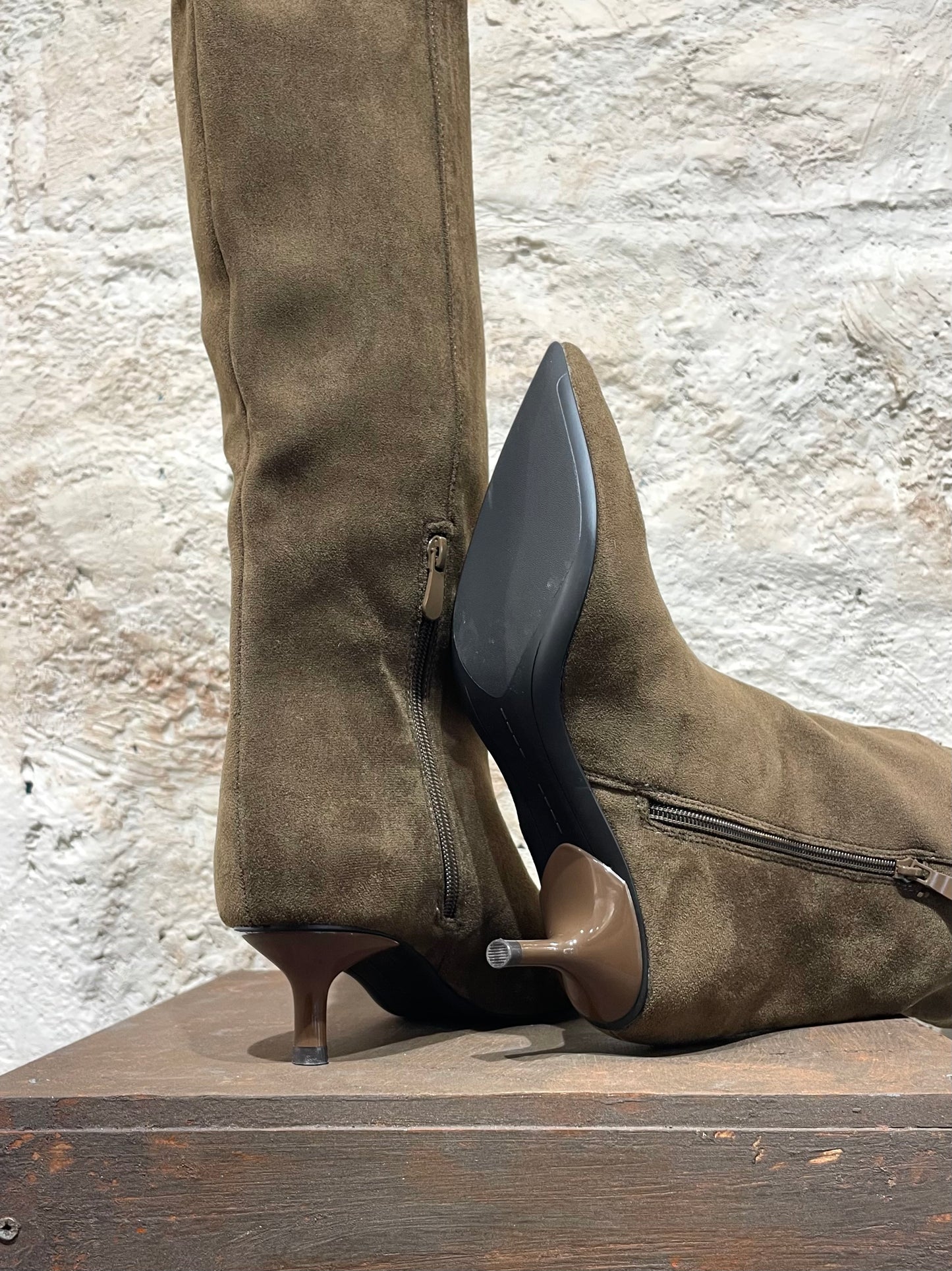 BOTA ALTA MARRÓN ANTELINA