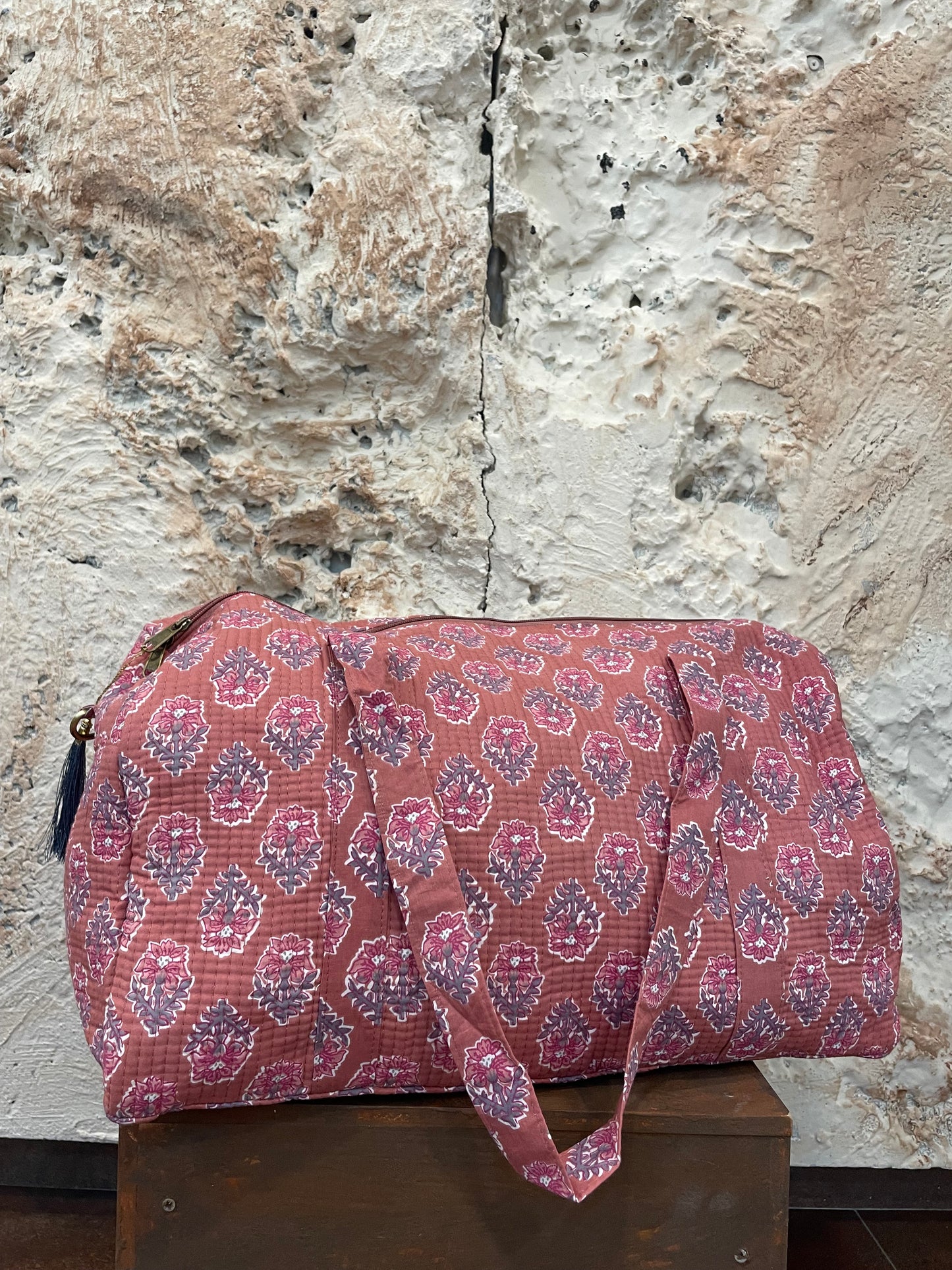 BOLSA VIAJE ROSA