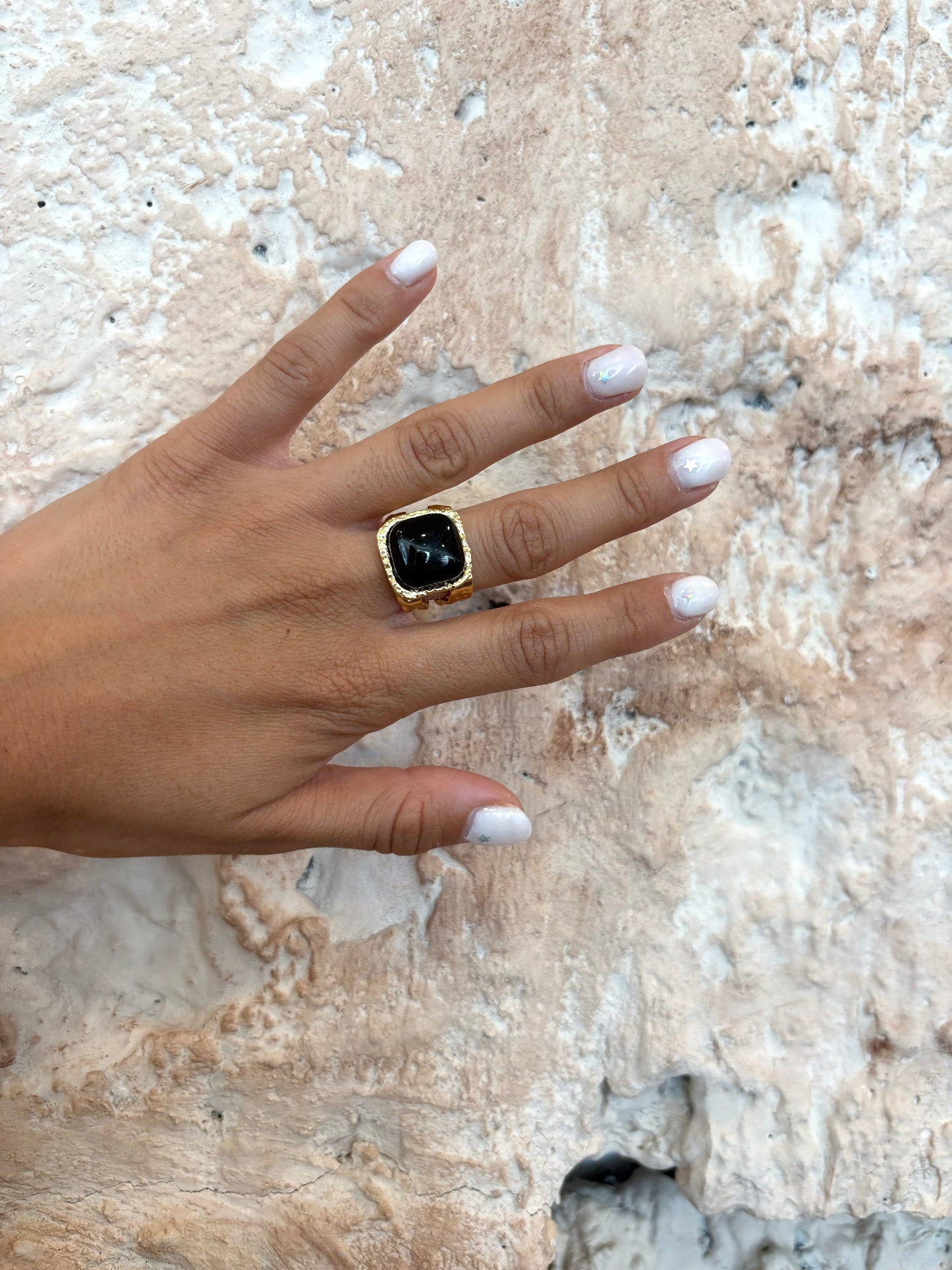 ANILLO PIEDRA NEGRA