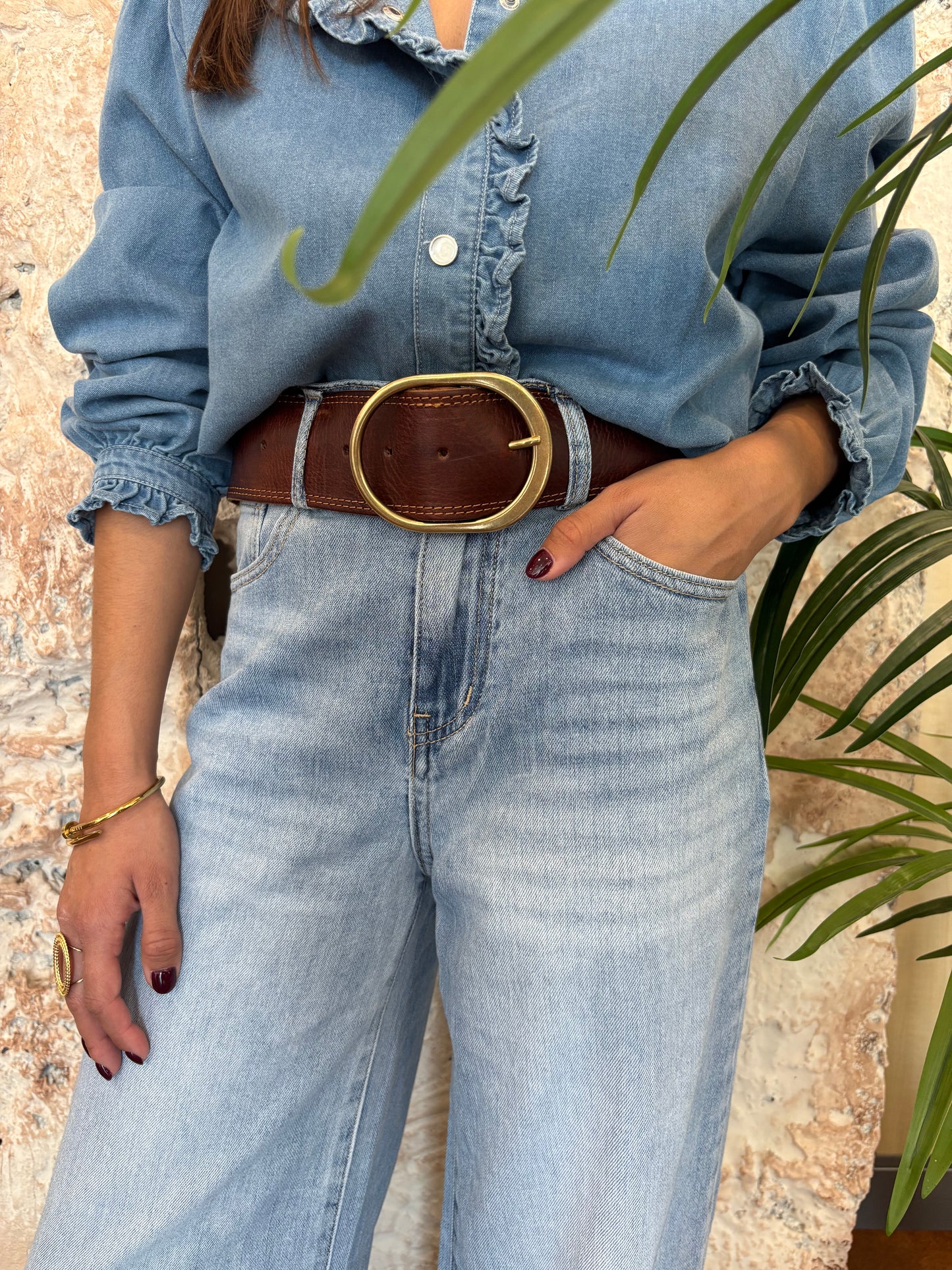 JEANS RECTOS CLARO