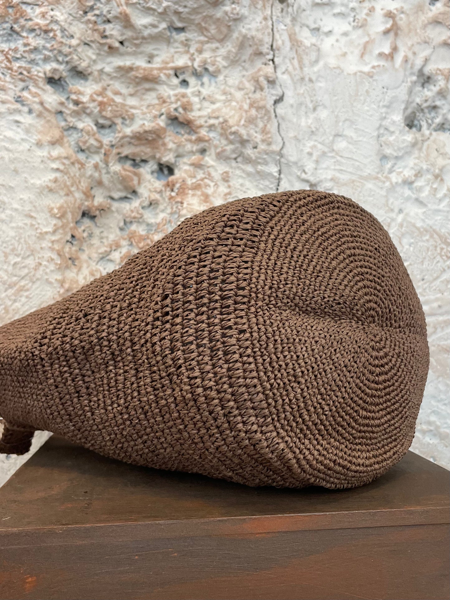 BOLSO SACO RAFIA MARRÓN