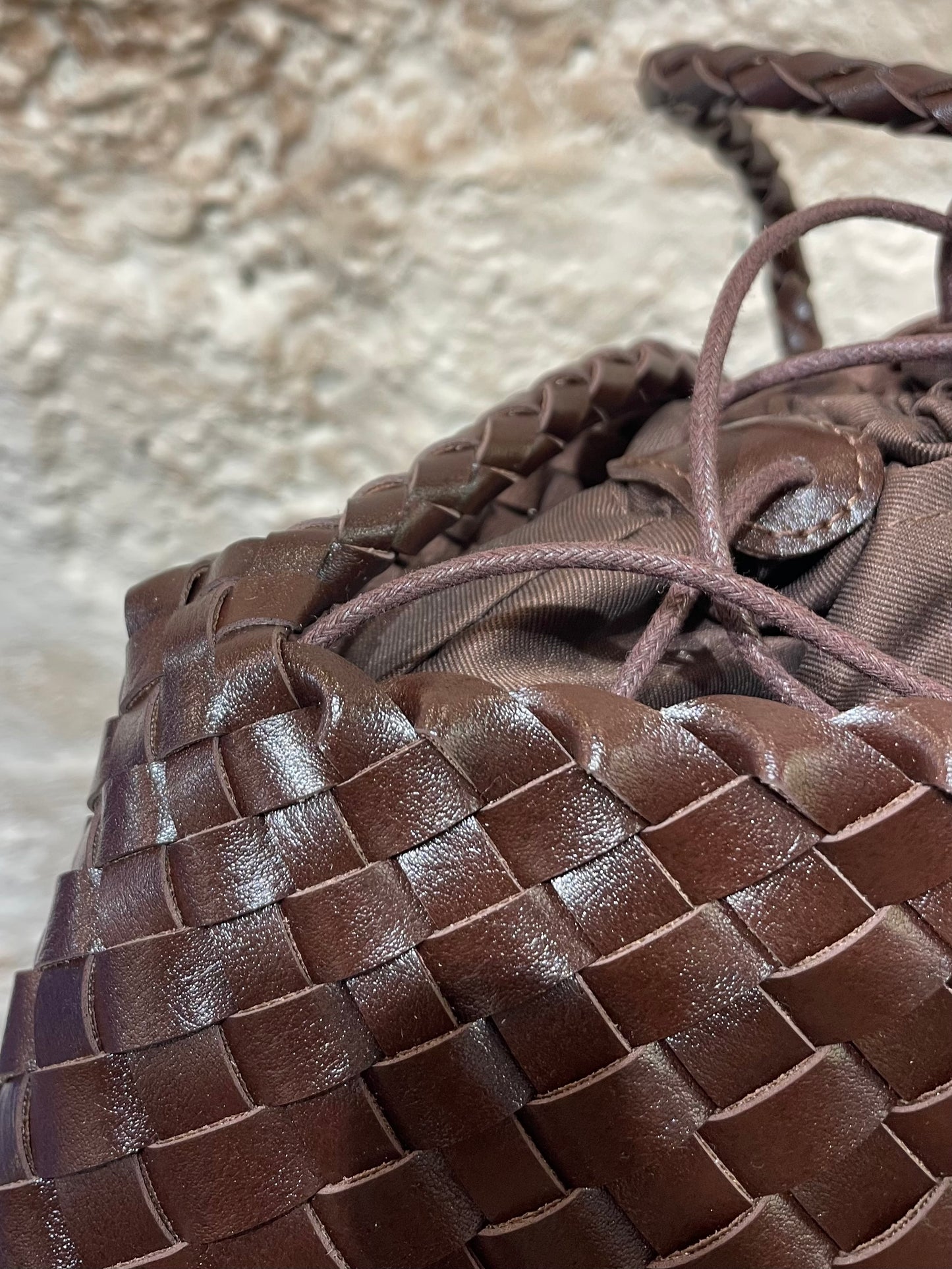 BOLSO HOMBRO PIEL MARRÓN