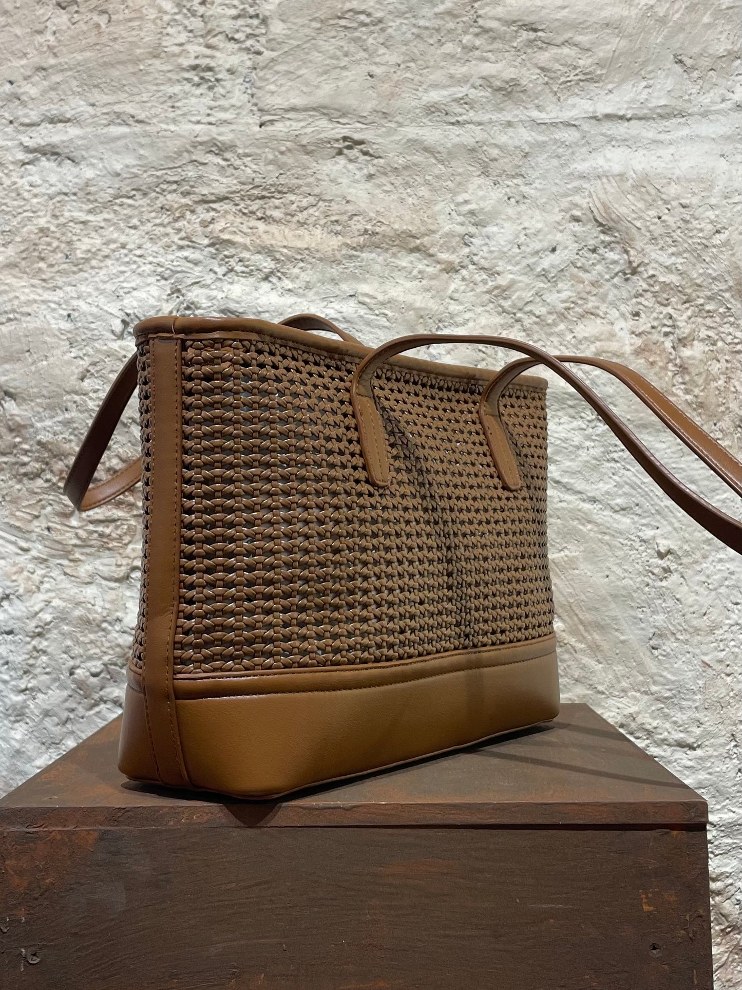 SHOPPER REJILLA CAMEL