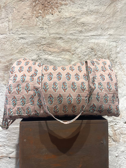 BOLSO VIAJE ESTAMPADO NUDE