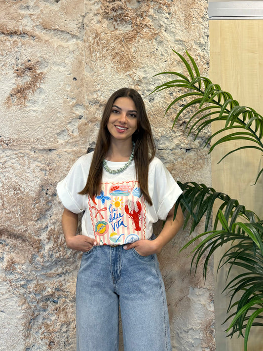 CAMISETA LA DOLCE VITA