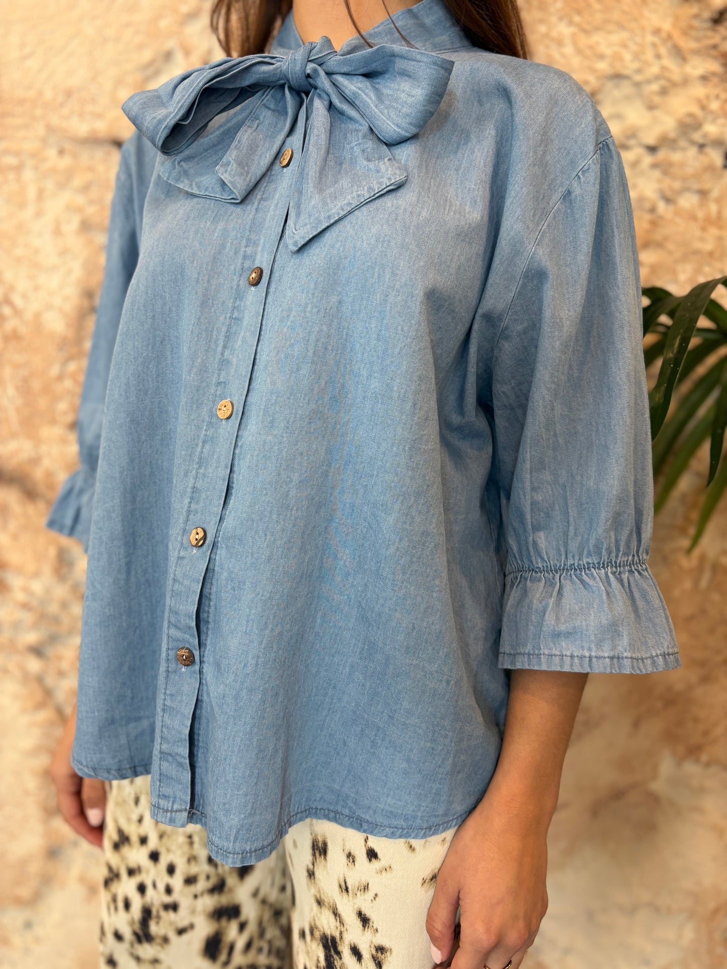 CAMISA DENIM LAZO