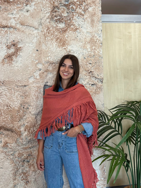 CAPA DE PUNTO FLECOS CORAL