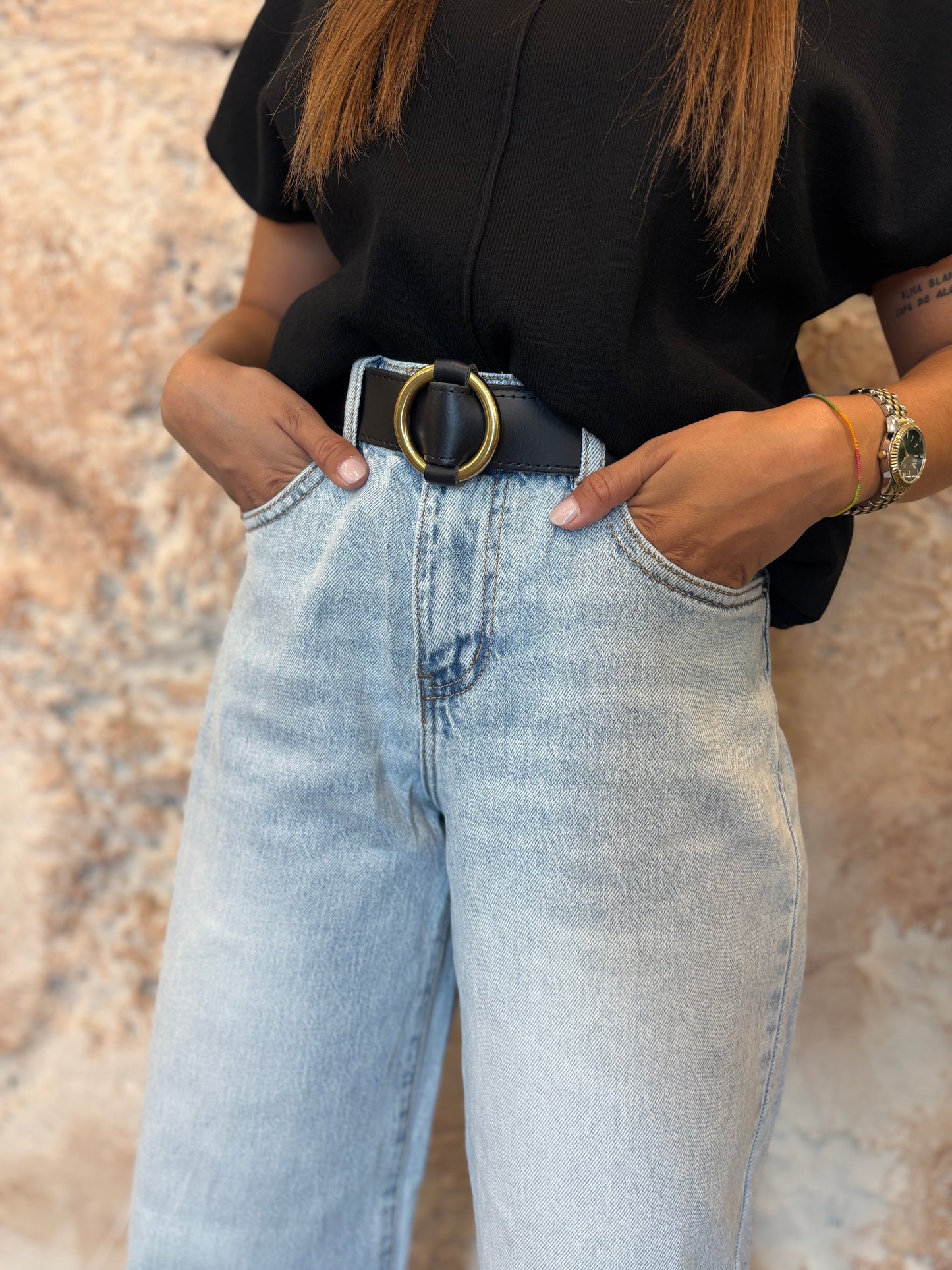 JEANS WIDE LEG CLARO