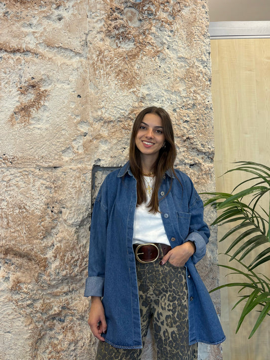 SOBRECAMISA DENIM BOLSILLO