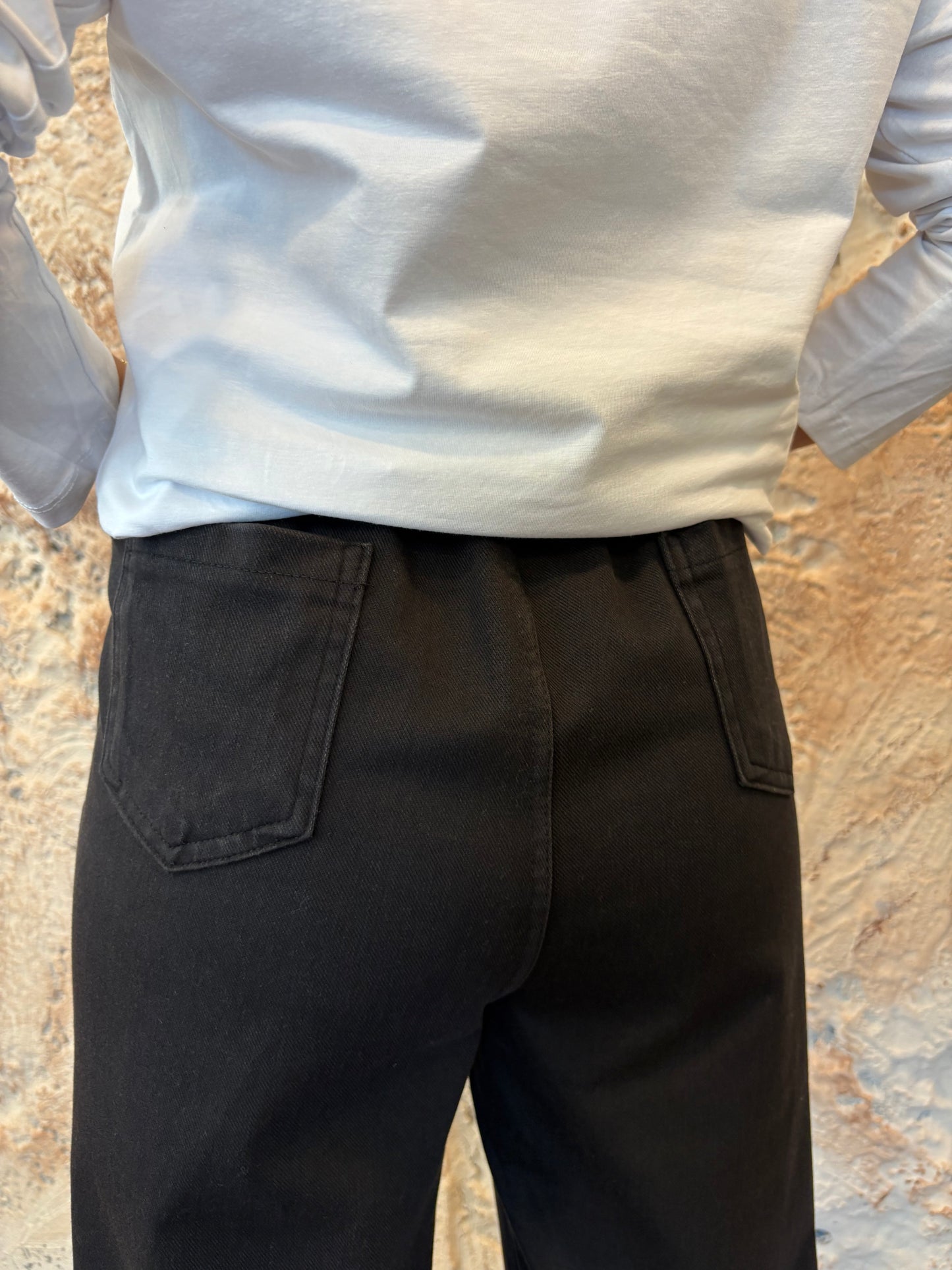 PANTALÓN CONFY RECTO NEGRO