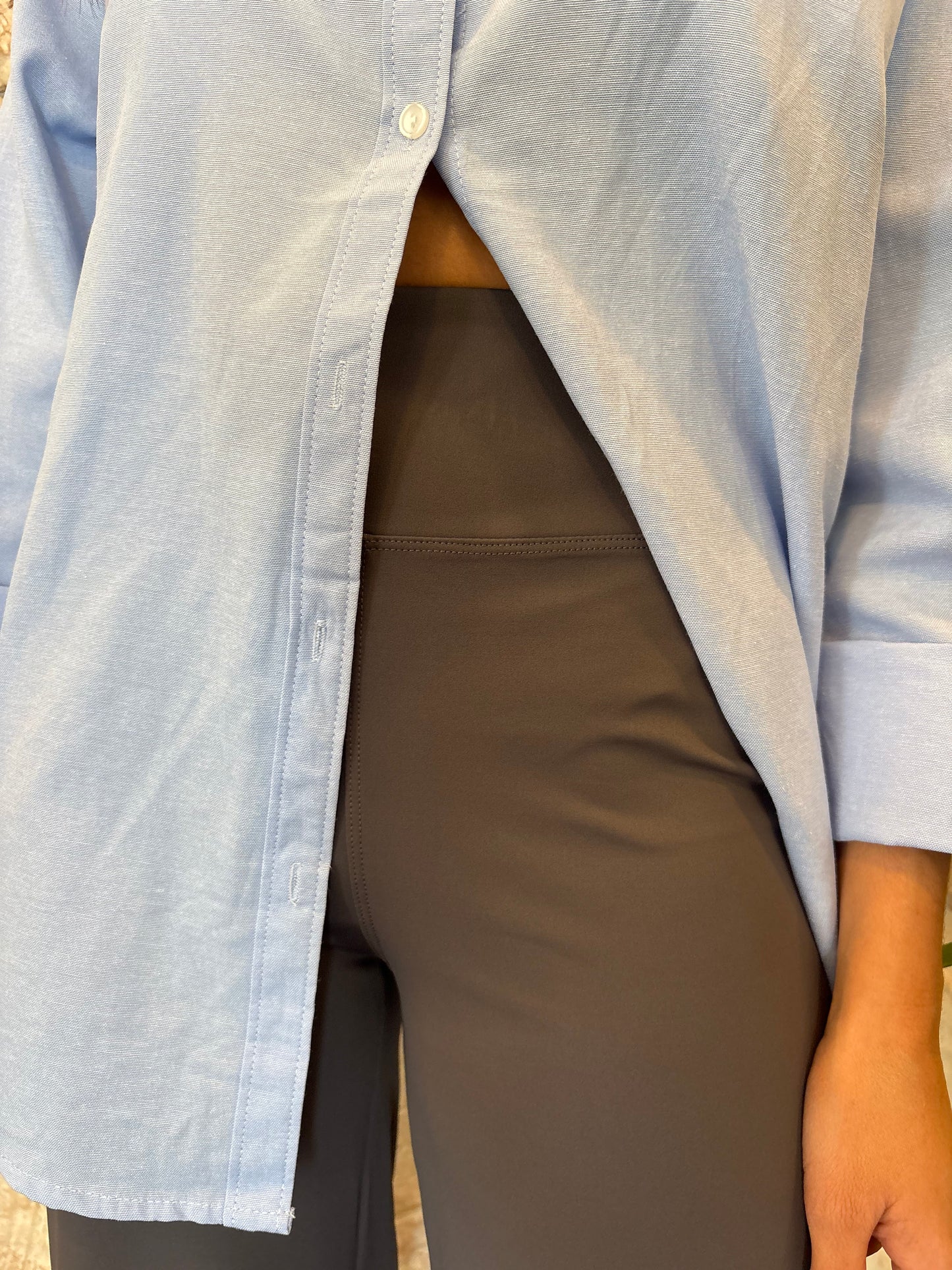 LEGGINS REDUCTORA RECTA GRIS
