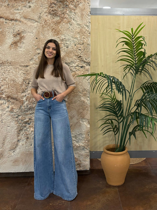 JEANS WIDE LEG