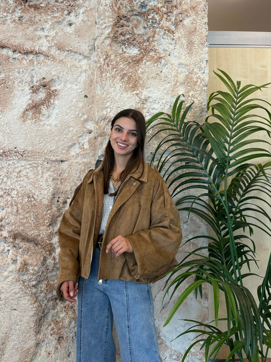 CAZADORA ANTELINA CAMEL