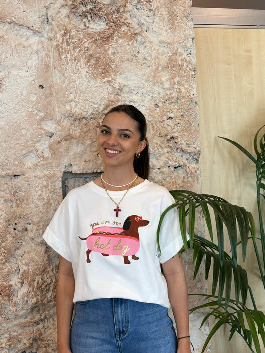 CAMISETA PRINT HOT DOG
