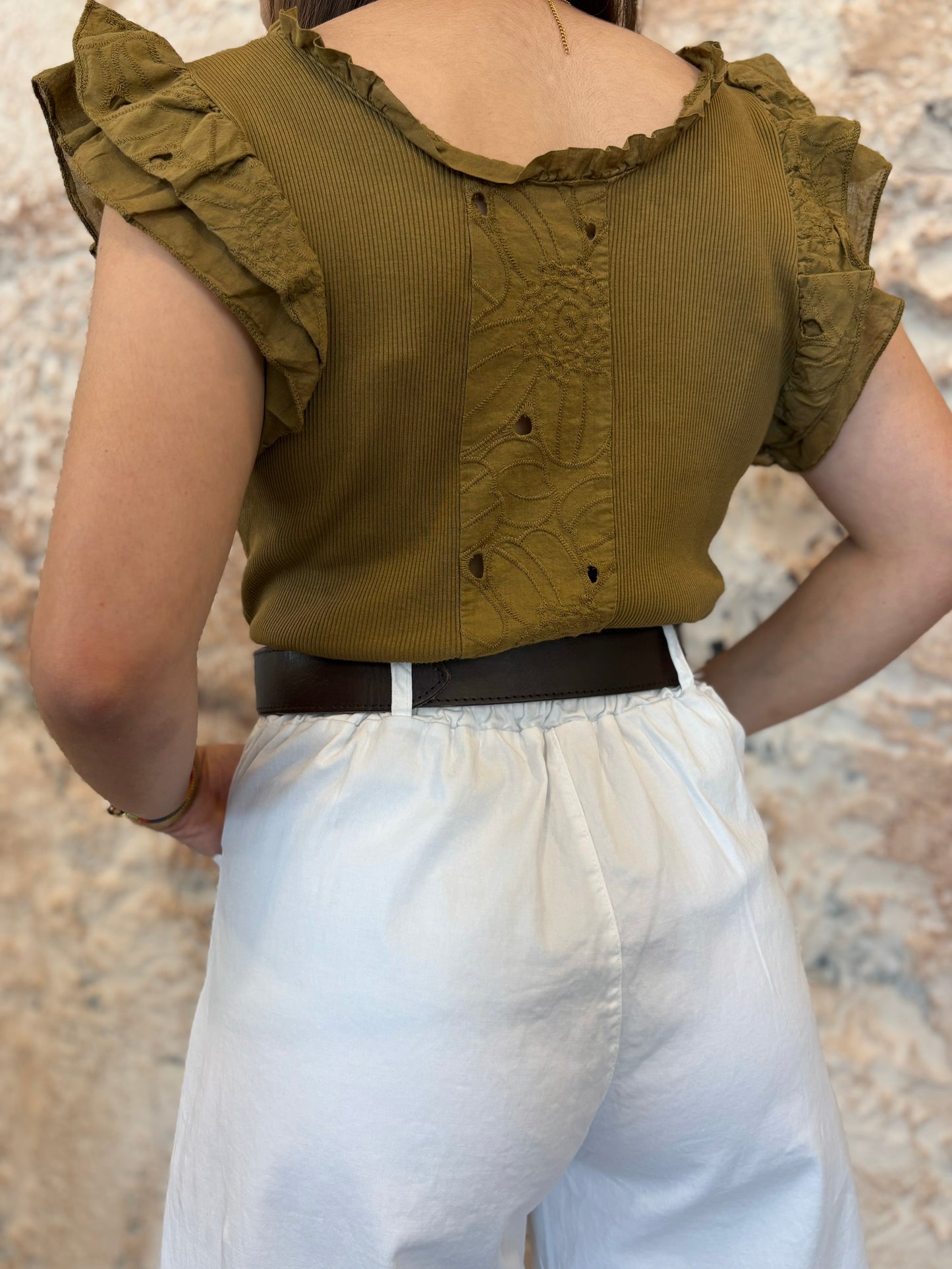 CAMISETA CANALÉ DETALLE CANALÉ VERDE