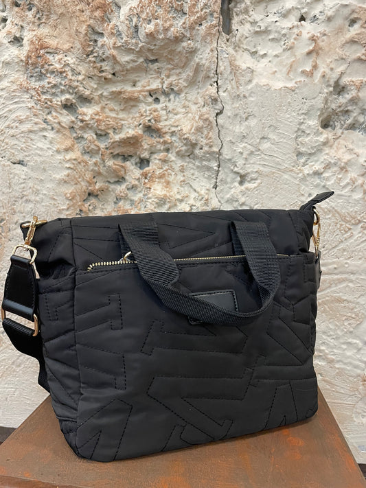 BOLSO SPORT NEGRO CUADRADO