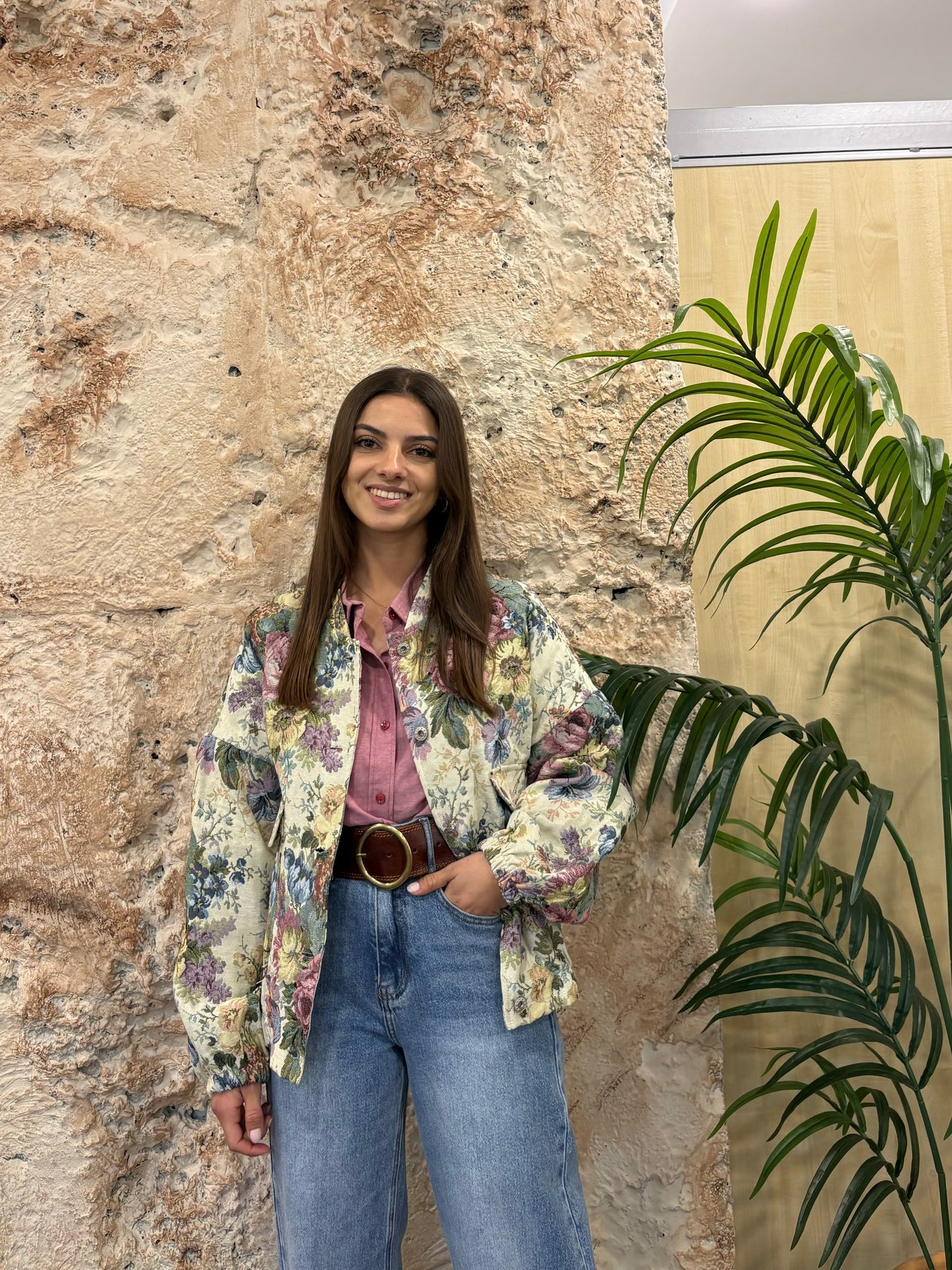 BOMBER ESTAMPADO FLORAL