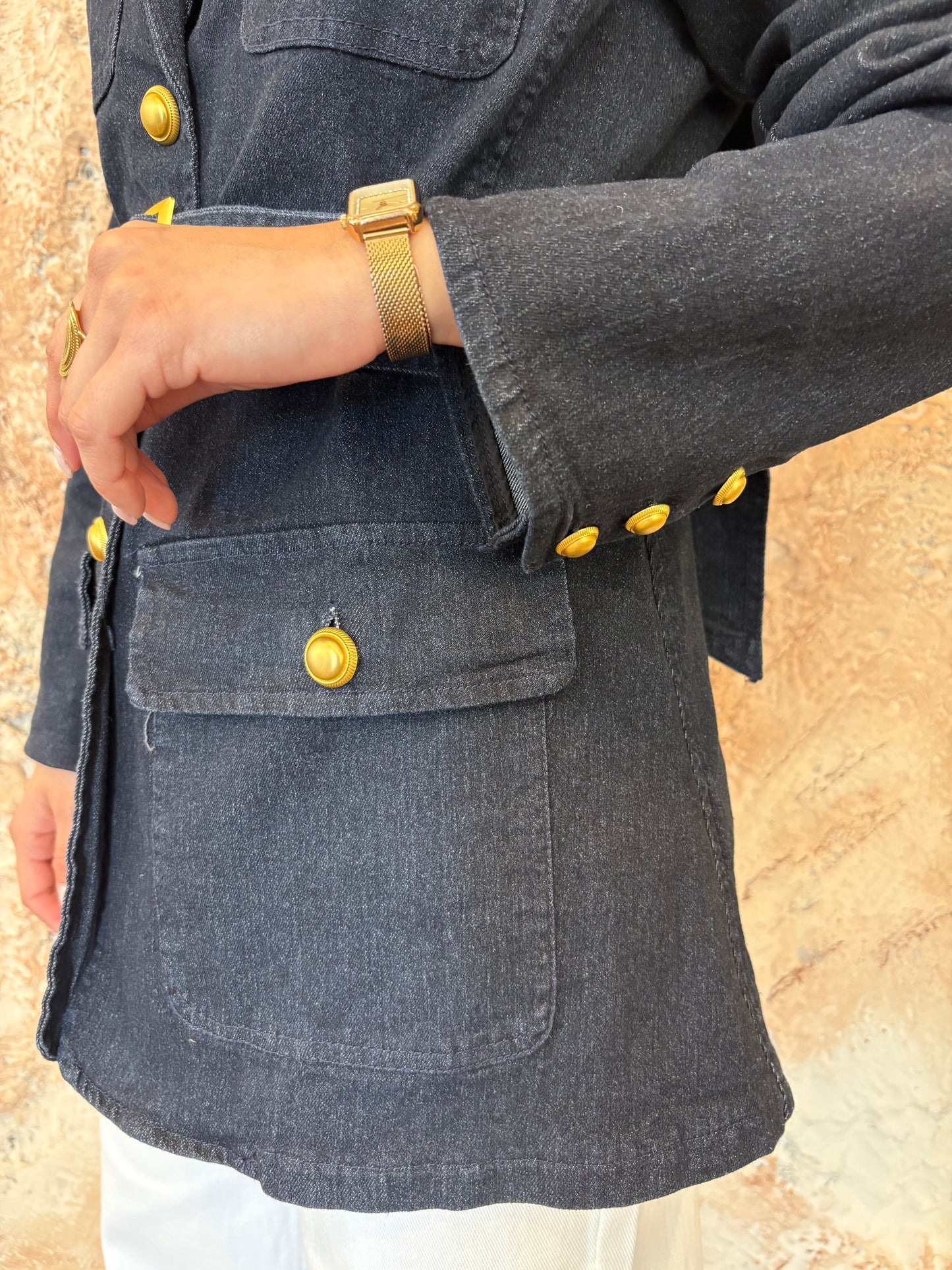 CHAQUETA VAQUERA BOLSILLOS