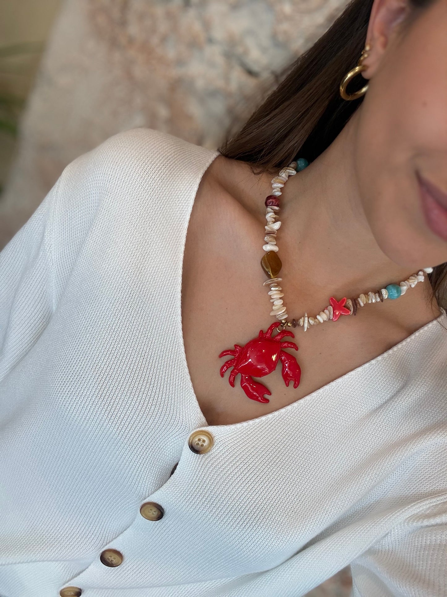 COLLAR  CHARMS CANGREJO