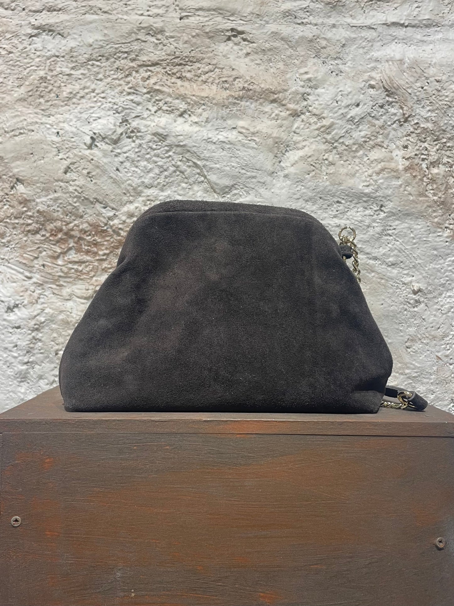 CLUTCH PIEL MARRÓN