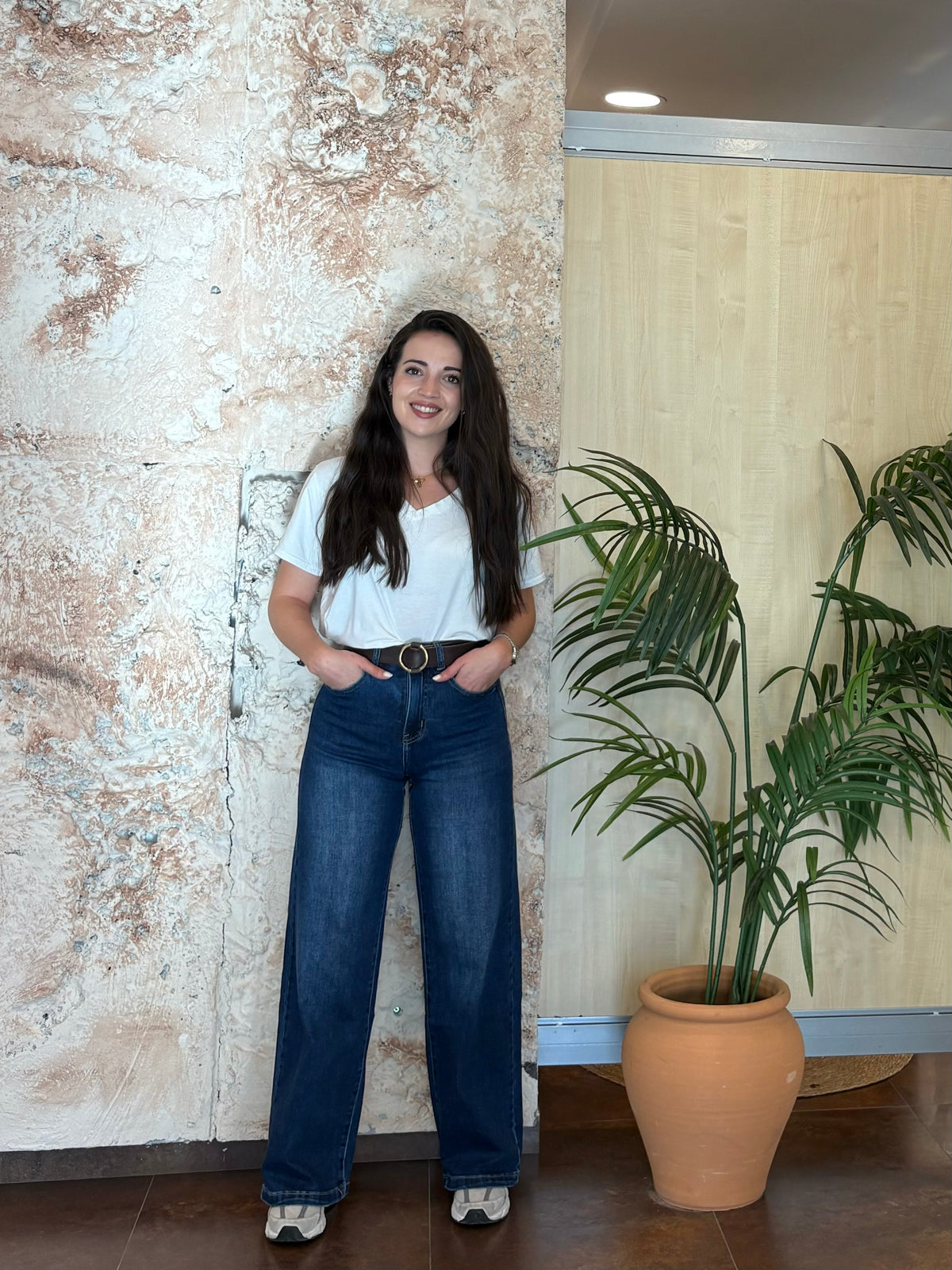 JEANS WIDE LEG FAJA