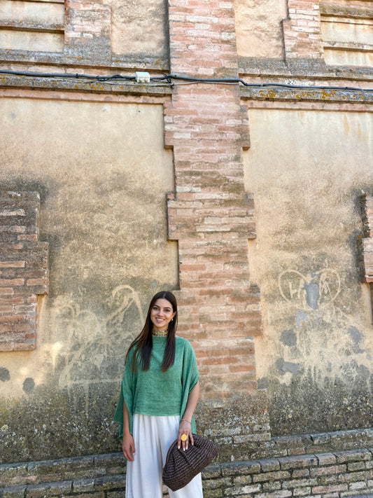 CAPA EFECTO LINO VERDE