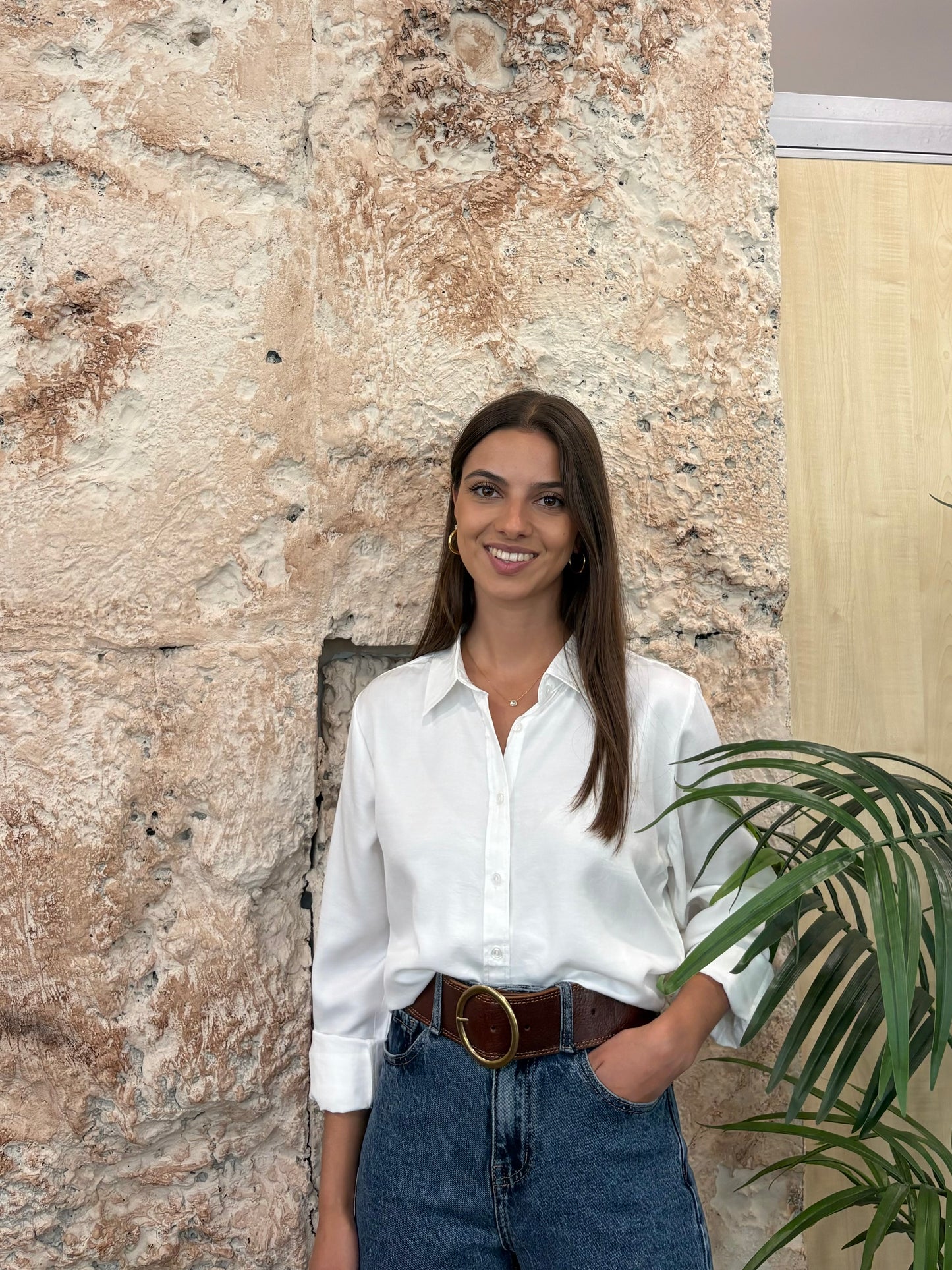 CAMISA FLUIDA BLANCA