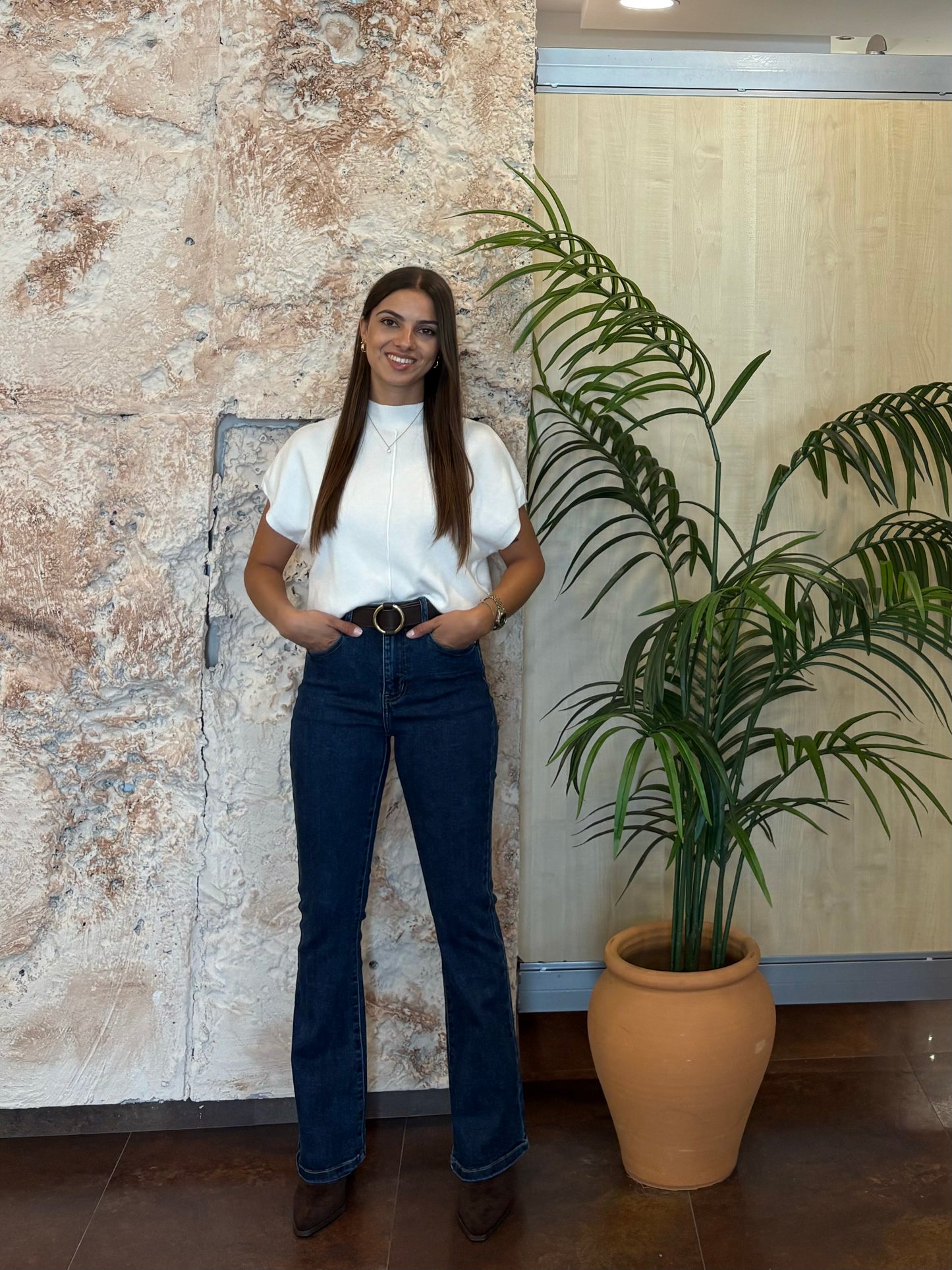 JEANS CAMPANA OSCURO