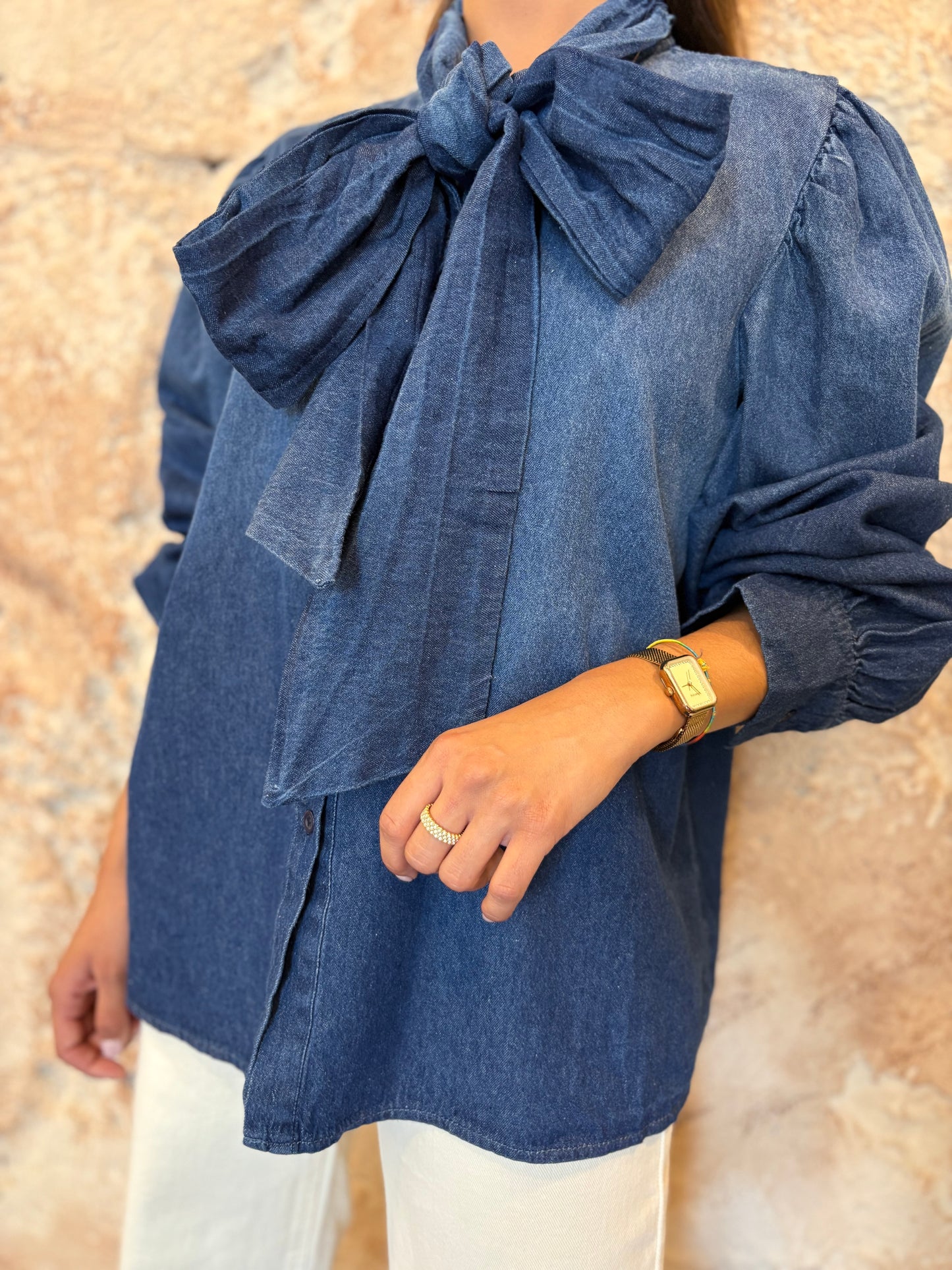 CAMISA DENIM LAZADA