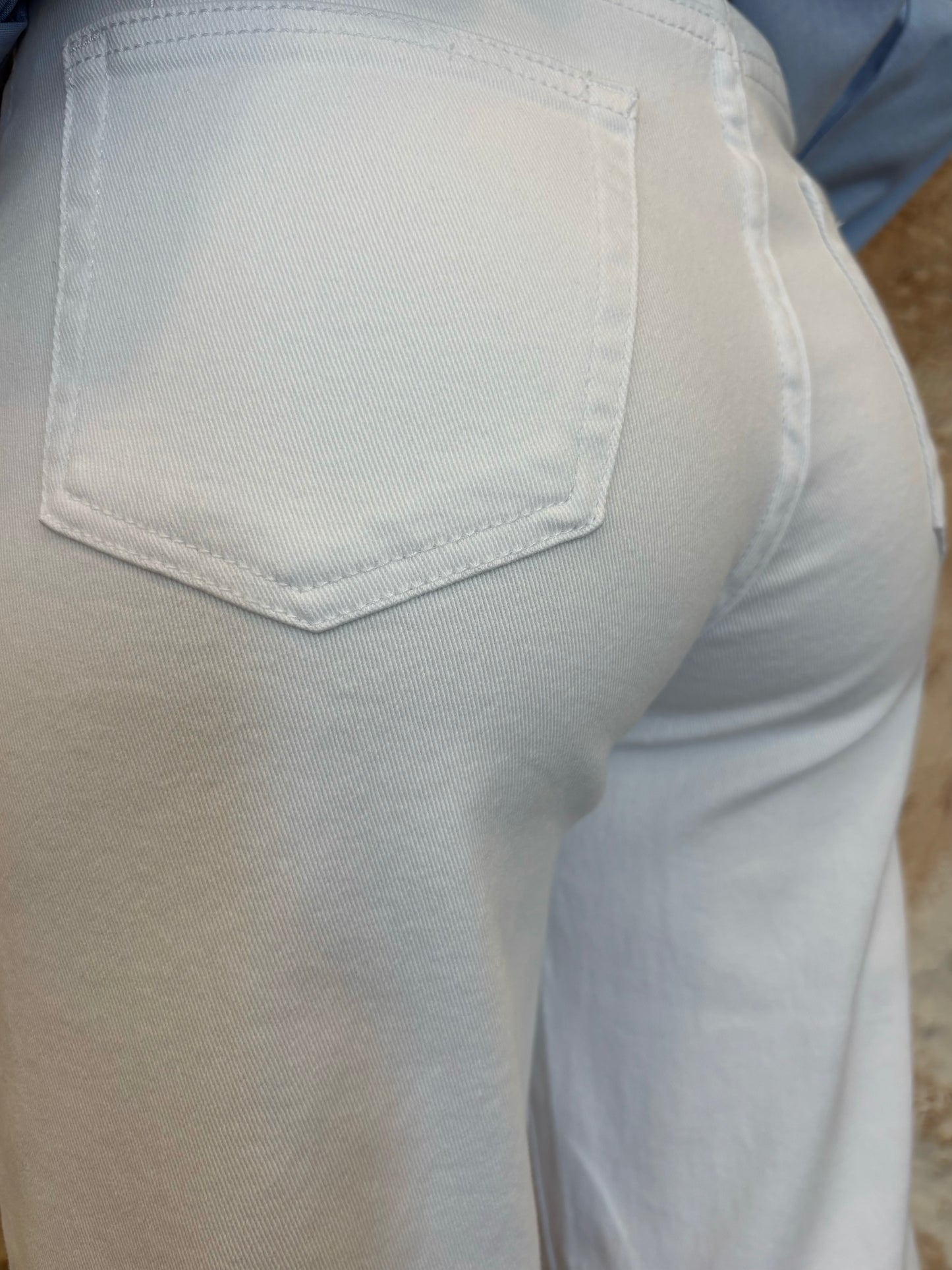 JEANS RECTOS BLANCO