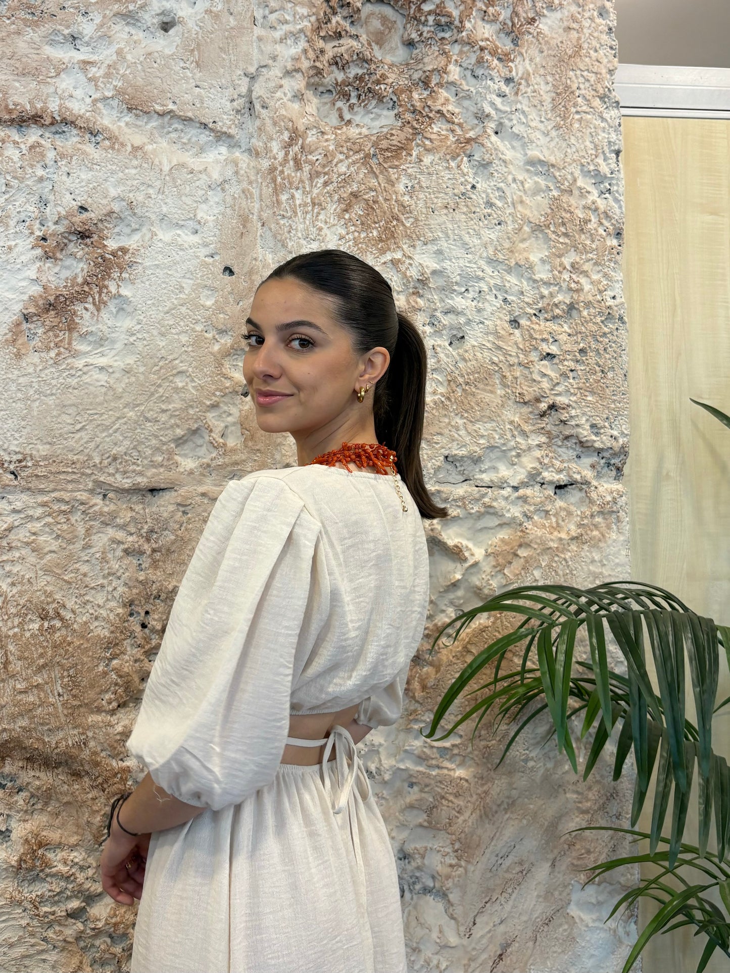 VESTIDO ESTRUCTURA BEIGE