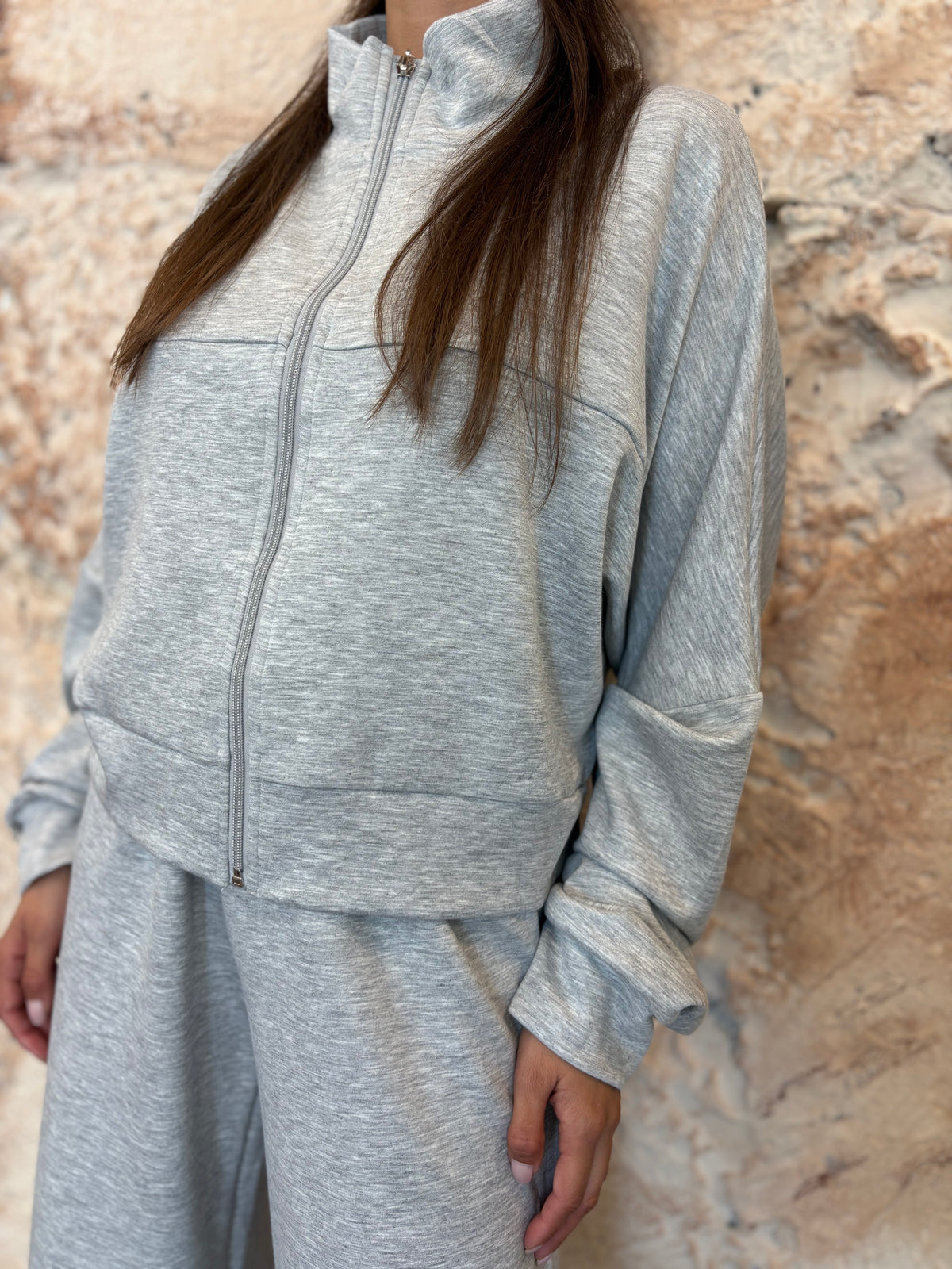 CONJUNTO CHANDAL GRIS