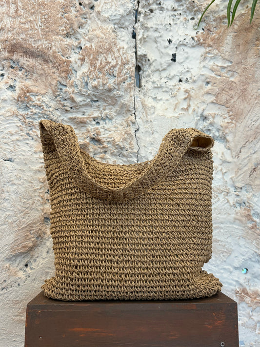 BOLSO DE HOMBRO RAFIA