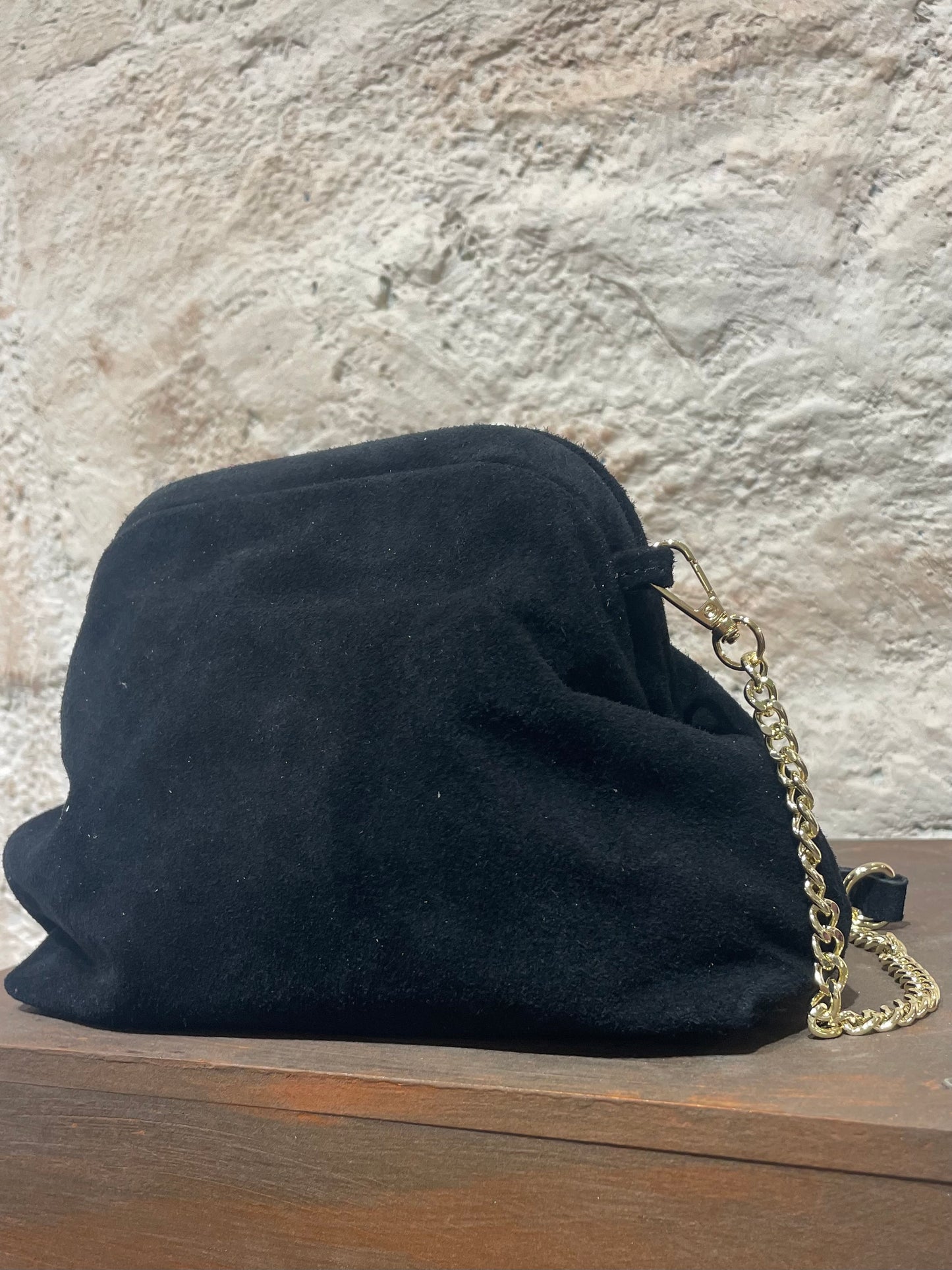 CLUTCH PIEL NEGRO