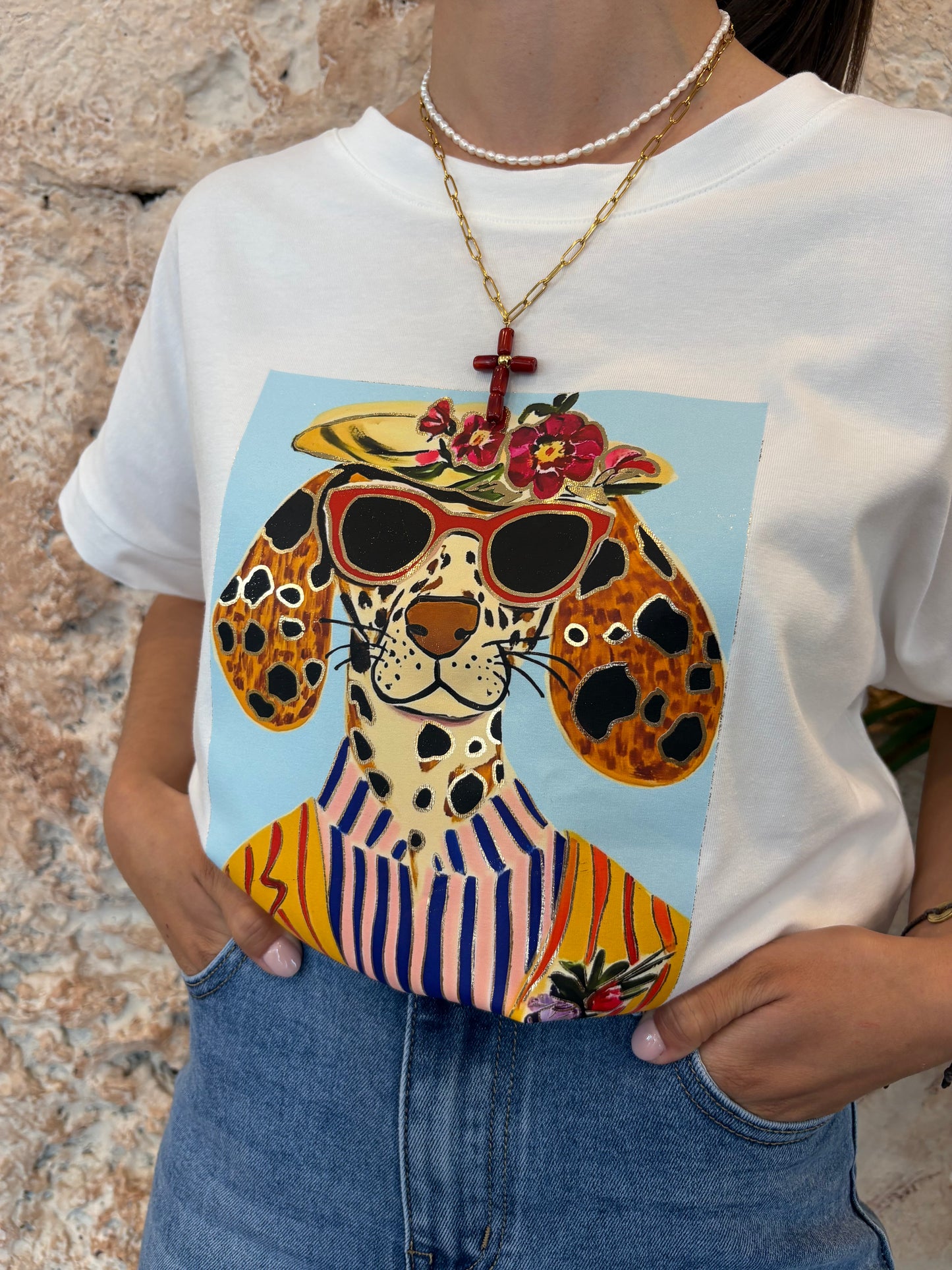CAMISETA PRINT DOG PORTRAIT
