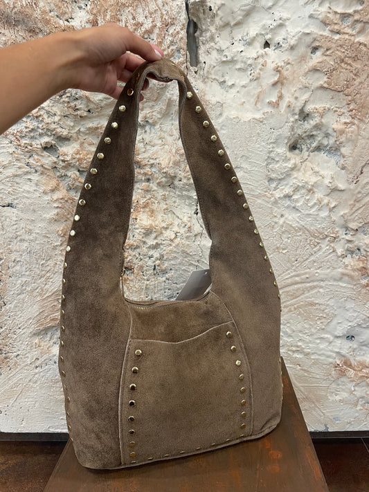 MINI SHOPPER TACHAS TAUPE